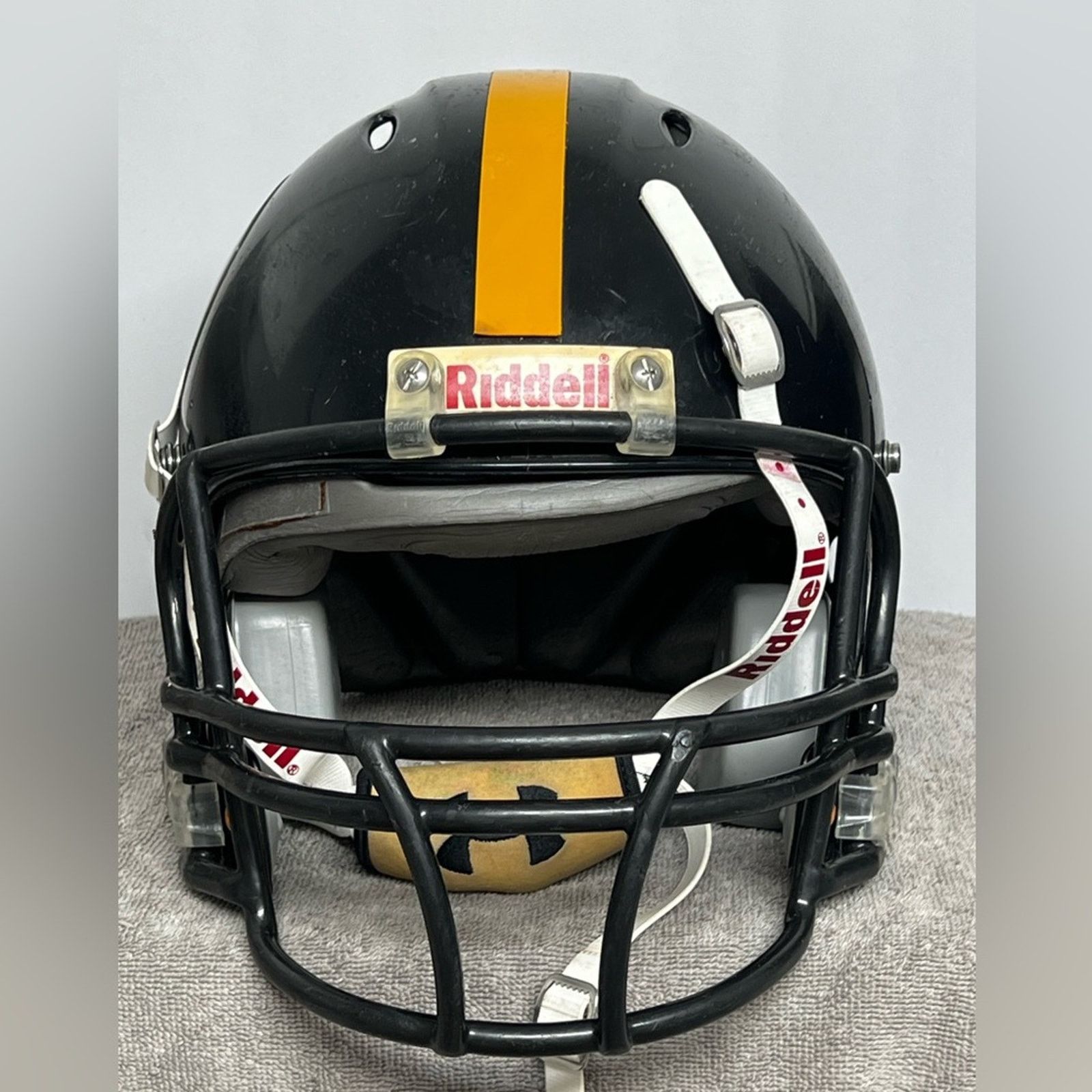 Riddell Pittsburgh Steelers Full Size Riddell Helmet Youth XS NICE Size ONE SIZE - 9 Thumbnail