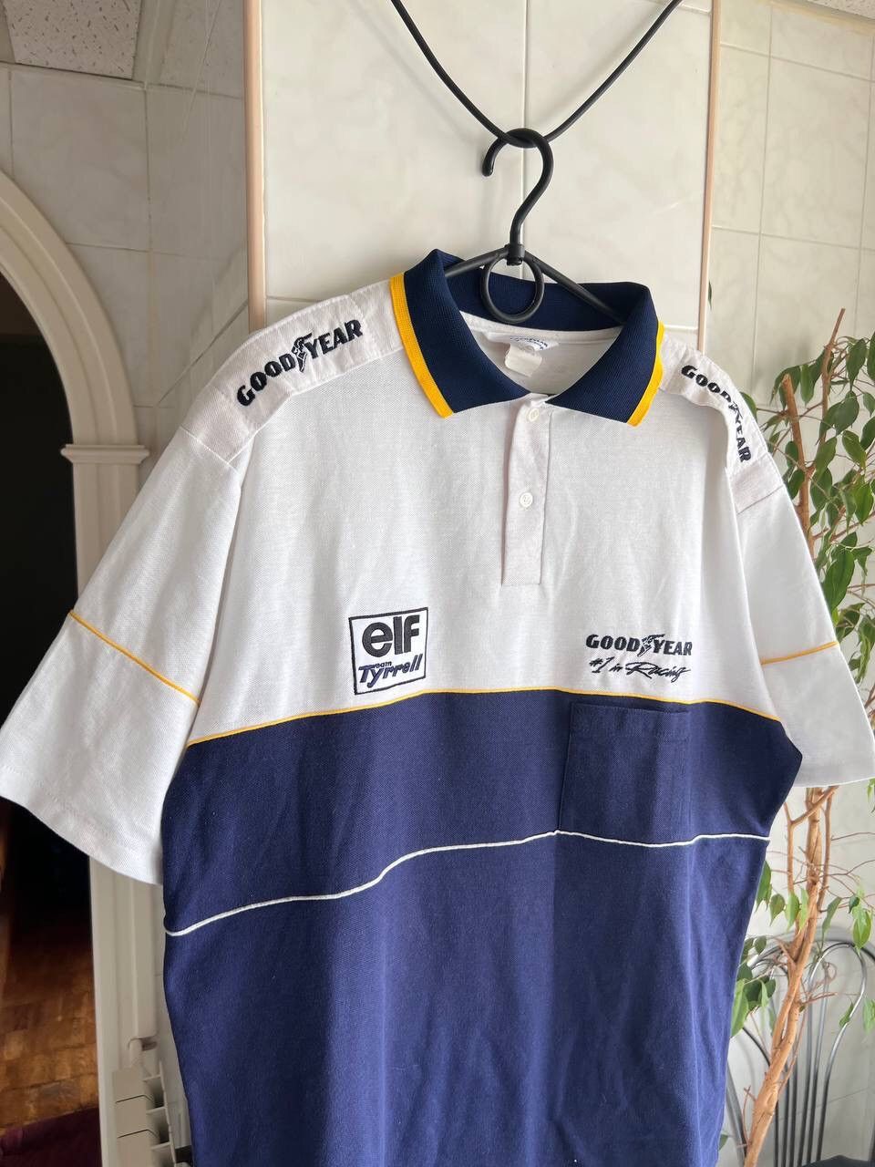 Formula 1 × Vintage VINTAGE GOODYEAR ELF TEAM TYRREL F1 RACING TEAM POLO SHIRT Size US XL / EU 56 / 4 - 1 Thumbnail