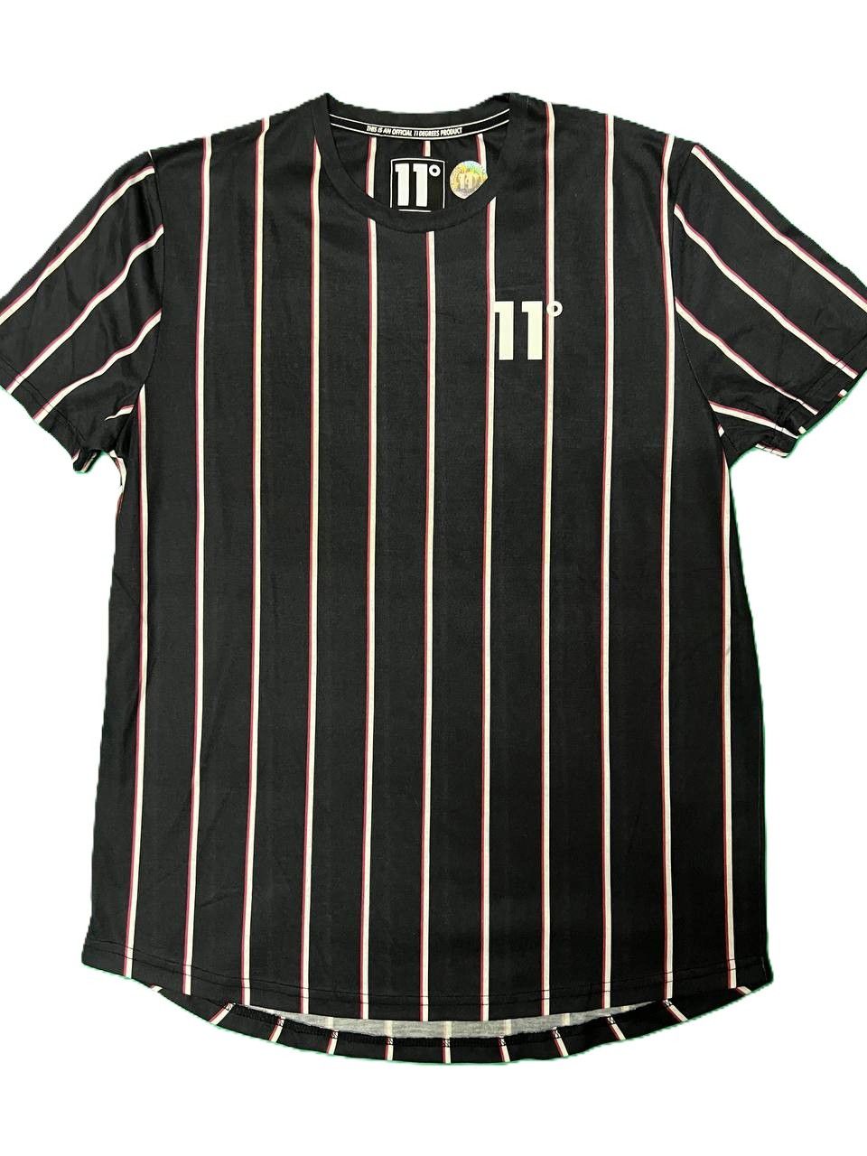 Other 11 Degrees Mens Vertical Stripe T-Shirt Size US L / EU 52-54 / 3 - 1 Thumbnail