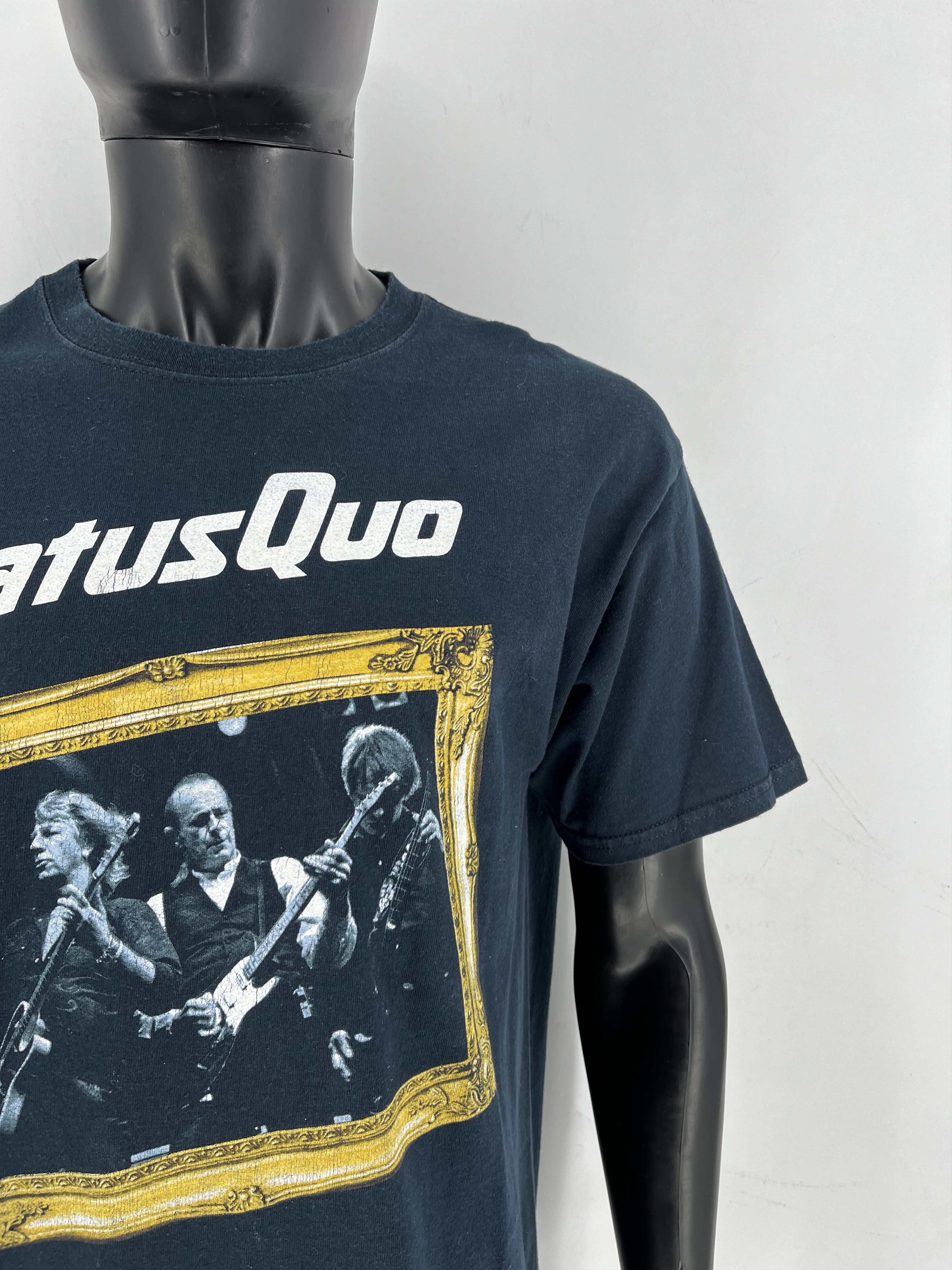 Band Tees Status Quo 2008 Vintage Tour Rock Band Tee Size L Size US L / EU 52-54 / 3 - 8 Thumbnail