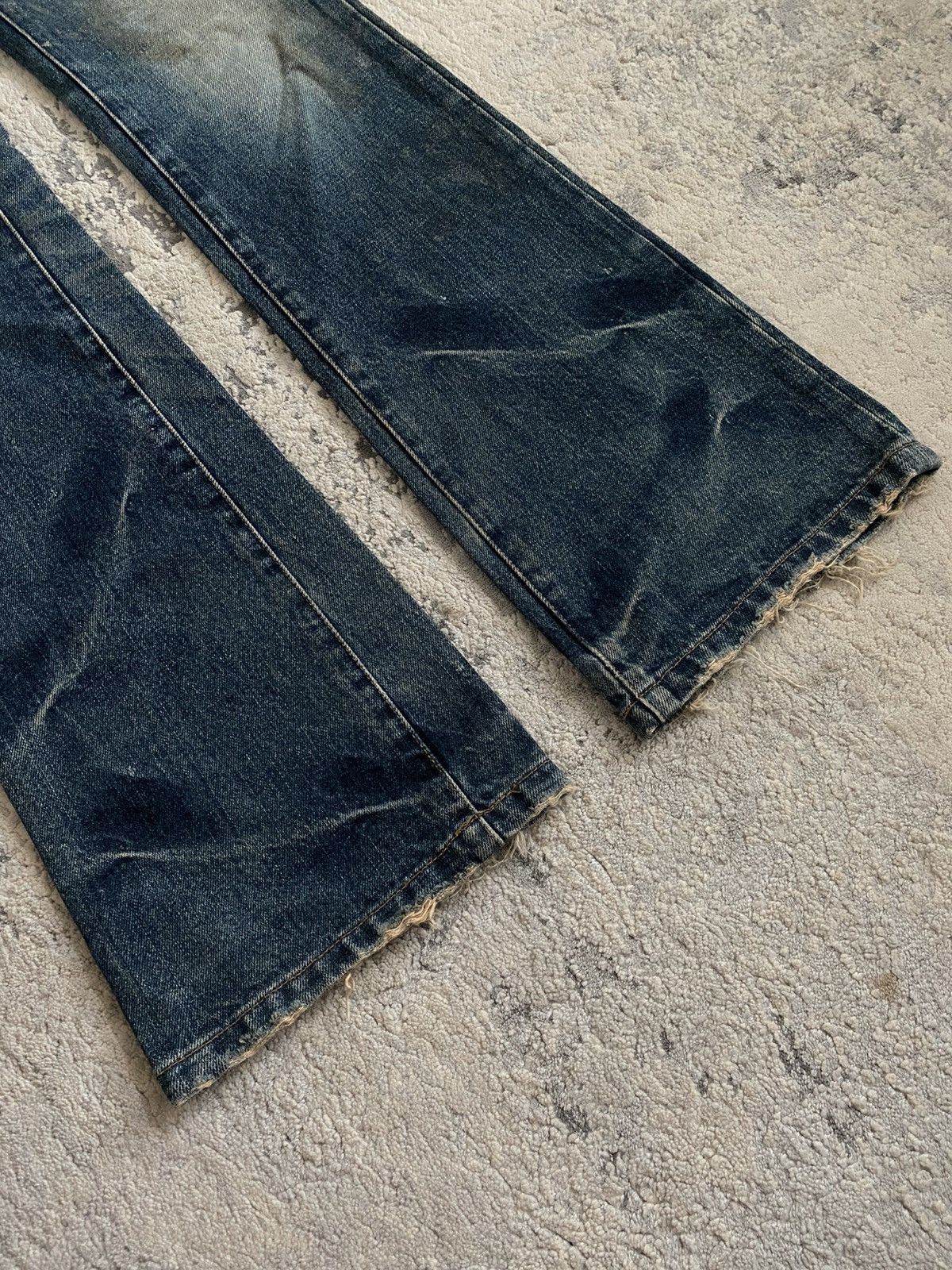 GOSTAR DE FUGA Fuga - Coated Bootcut Jeans Size US 30 / EU 46 - 5 Thumbnail