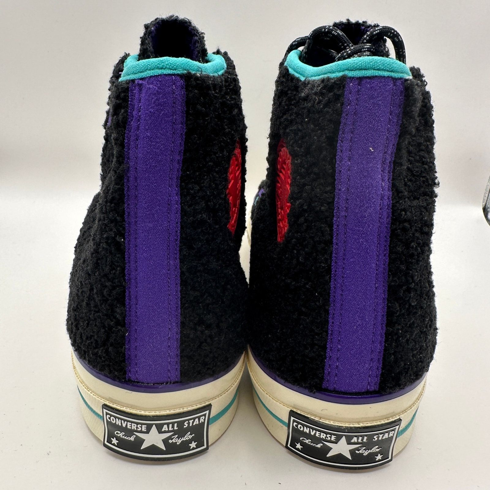 Converse CONVERSE Men's 8.5 Chuck 1970 High Top Sherpa Teal 169784C Size US 8.5 / EU 41-42 - 4 Thumbnail
