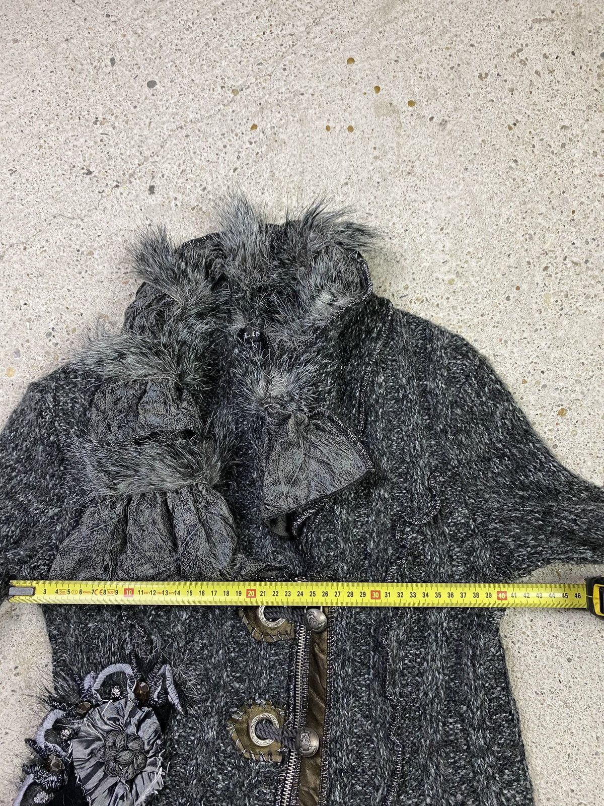 Vintage Grunge set sweater skirt Maxi Patchwork Goth Alternative Size M / US 6-8 / IT 42-44 - 11 Thumbnail