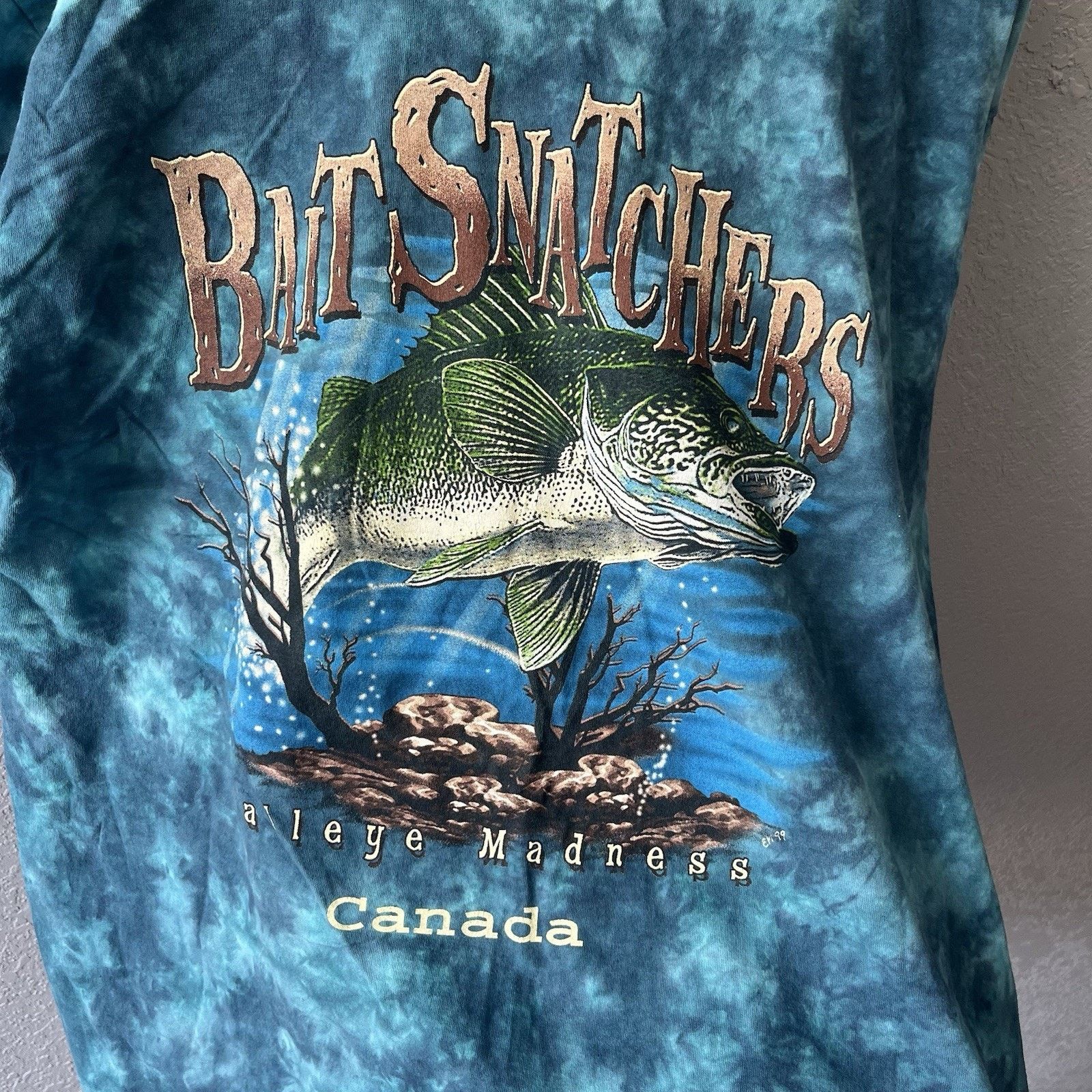 Vintage Vintage Nature Fishing Alore Tshirt Men’s XXL single Stitch Size US XXL / EU 58 / 5 - 3 Thumbnail