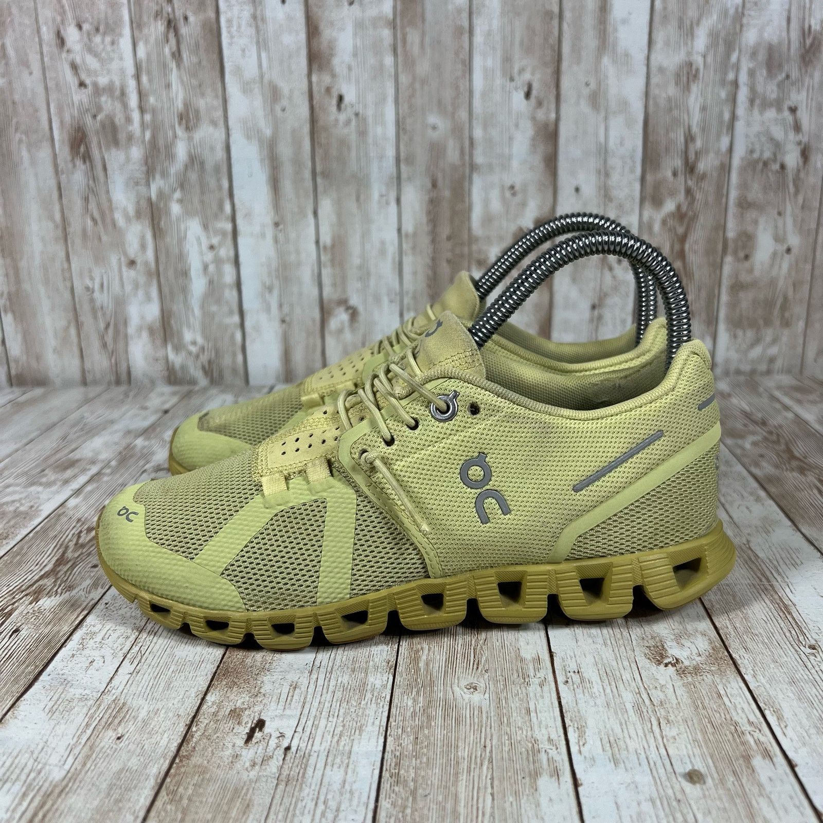 On On Womens Cloud X, Running Shoes Yellow size 5.5 Size US 5.5 / IT 35.5 - 2 Thumbnail