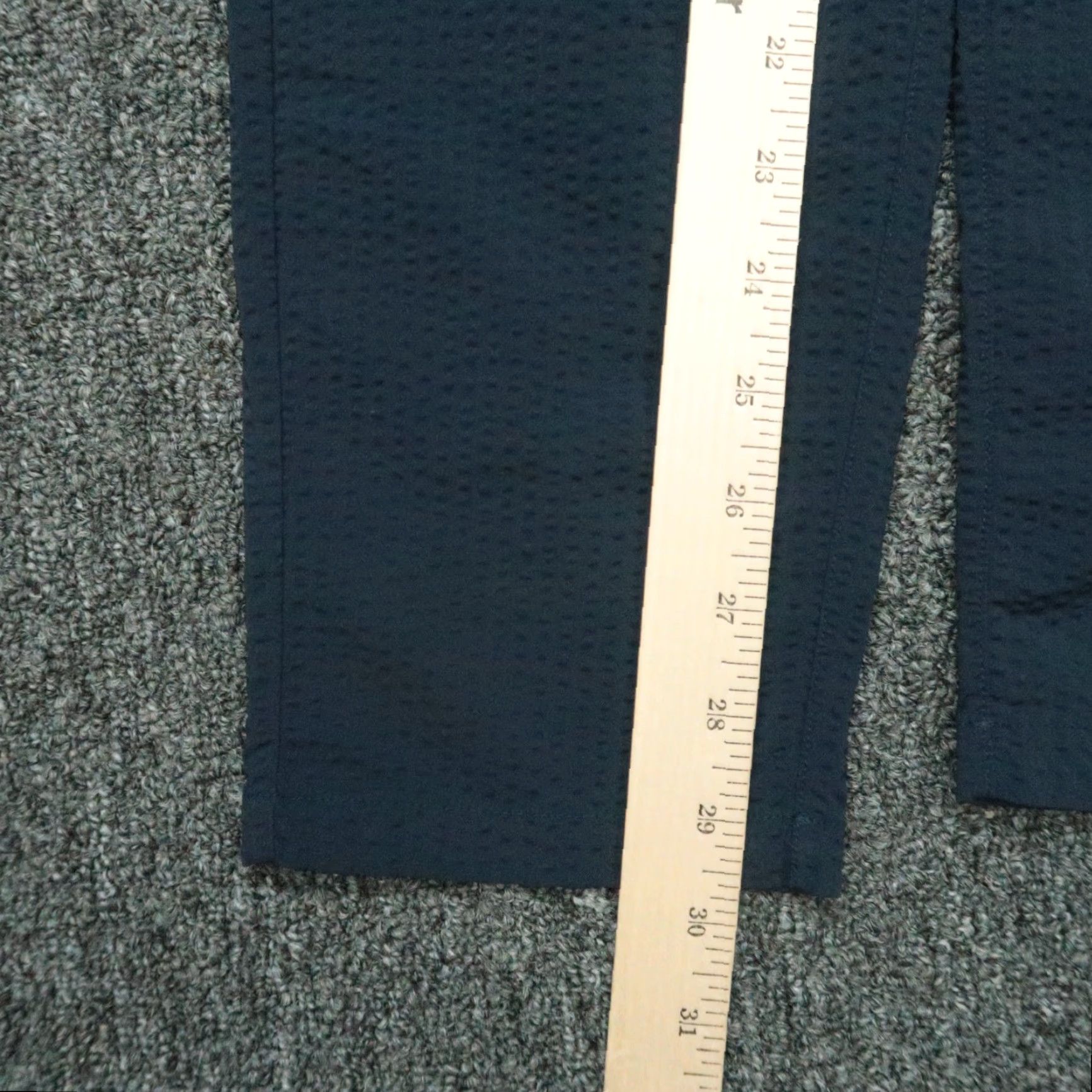 Lululemon Lululemon Pants Men Small Blue Bowline Seersucker Lightweight Zip Pocket Pants Size US 29 - 7 Thumbnail