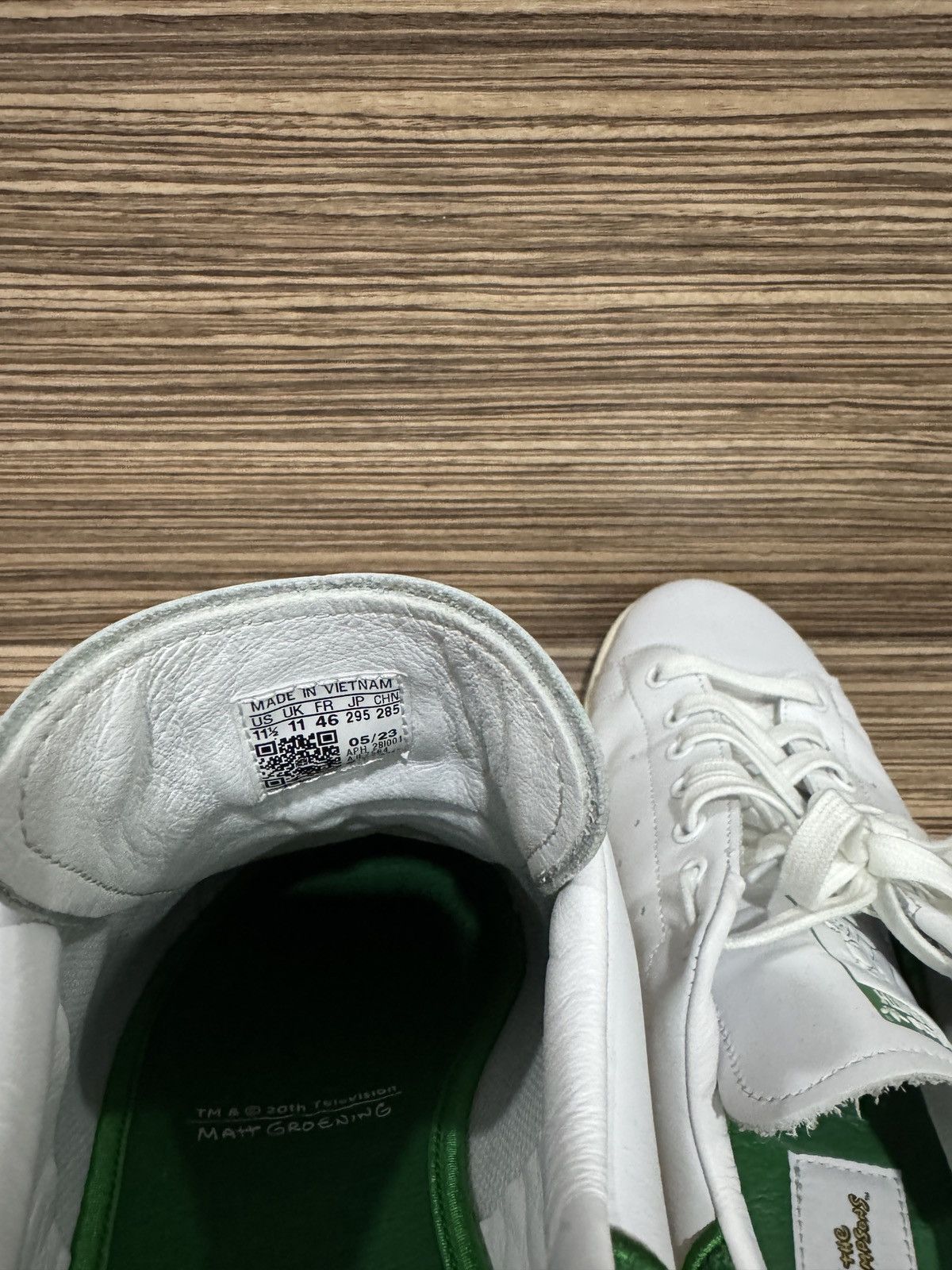 Adidas Adidas Stan Smith x Homer Simpsons Size US 11.5 / EU 44-45 - 5 Thumbnail