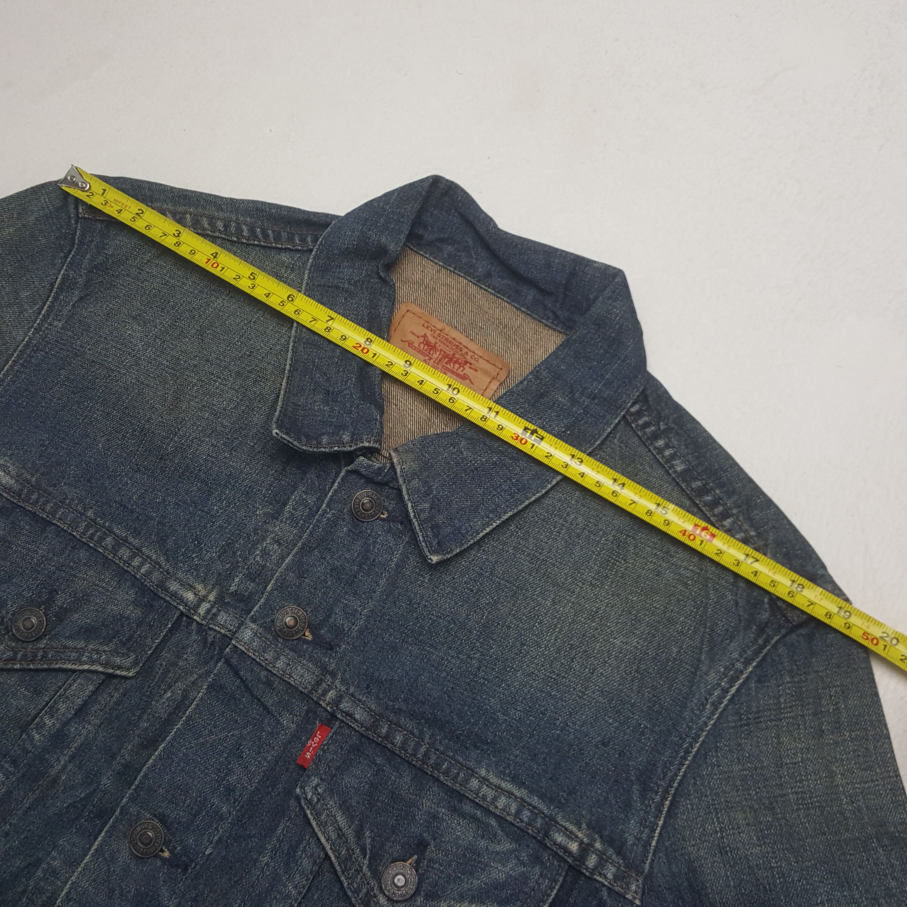 Levi's Vintage Levi's Denim Bikers Jacket Size US M / EU 48-50 / 2 - 5 Thumbnail