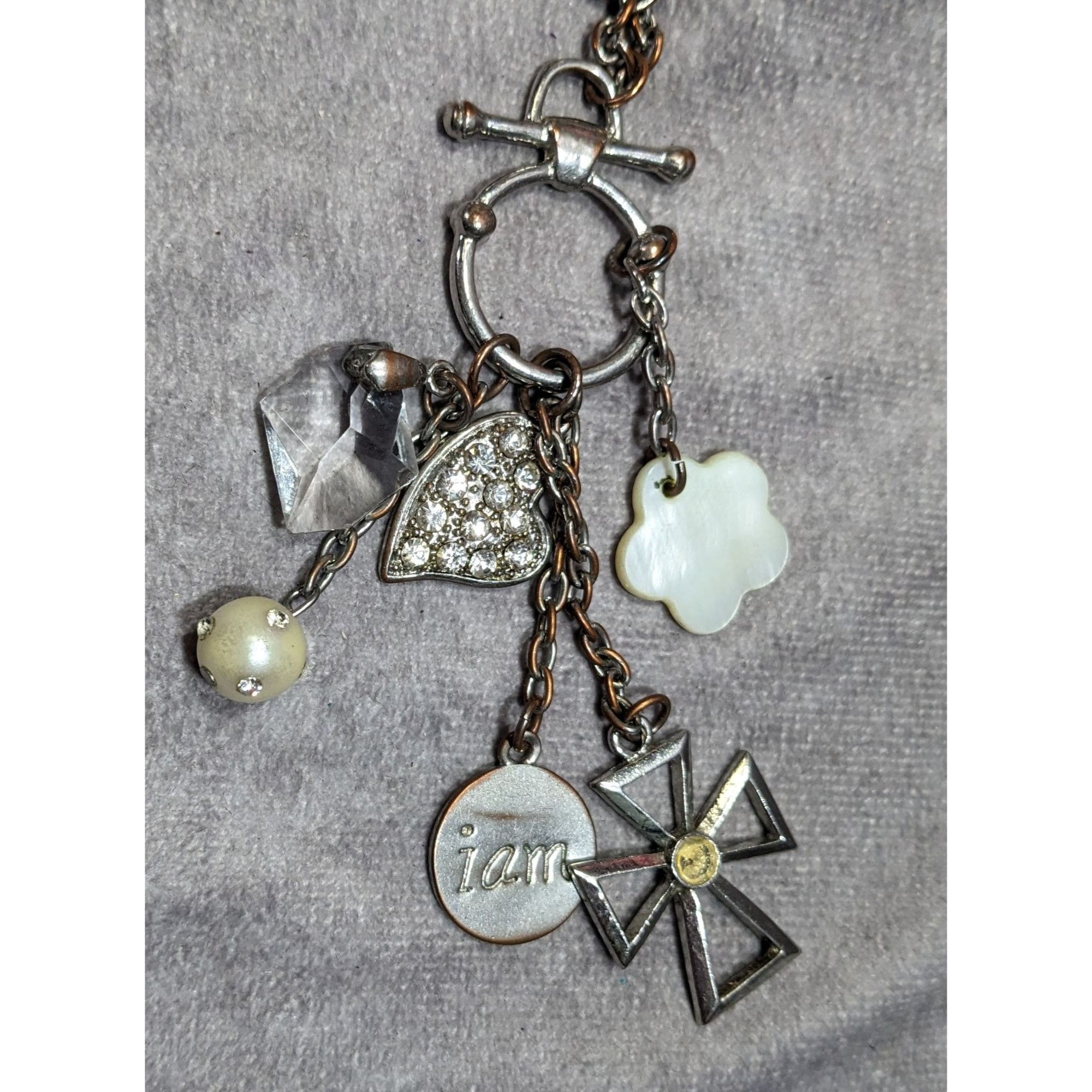 Other Vintage Religious Inspirational Multi Charm Cross Pendant Ne Size ONE SIZE - 11 Thumbnail