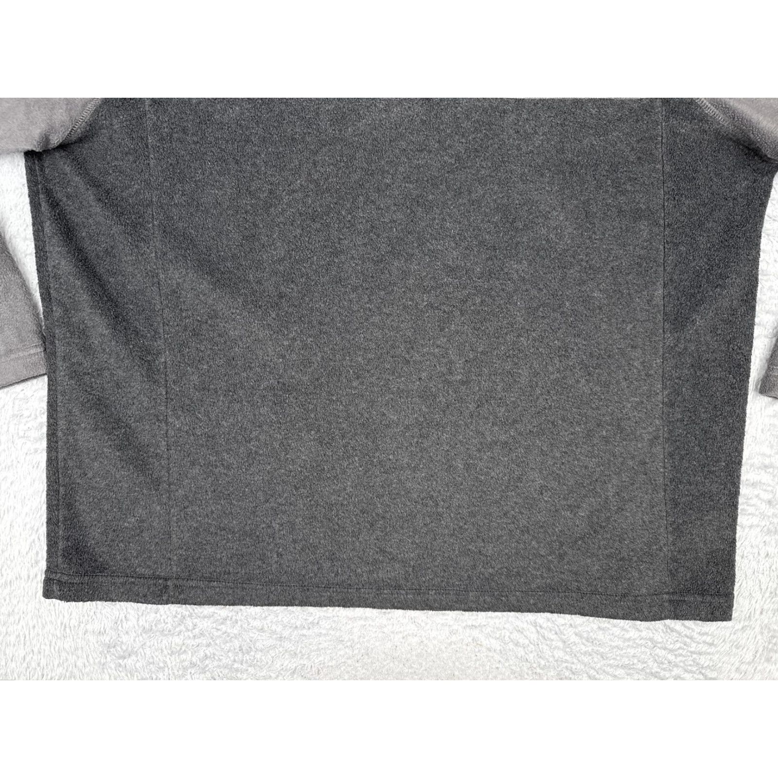 Vintage Columbia Sweatshirt Men 2XL Gray Fleece 1/4 Zip Snap Neck Pullover Outdoor Polyester Shirt Size US XXL / EU 58 / 5 - 5 Thumbnail