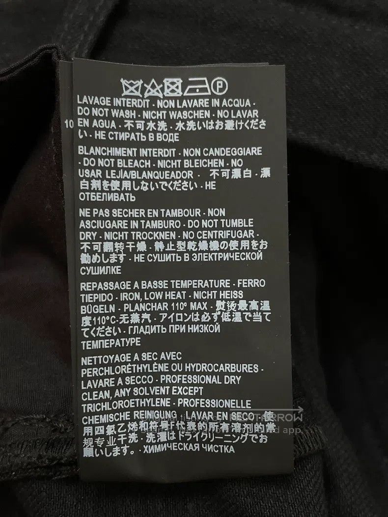 Saint Laurent Paris Saint Laurent Paris Straight Leg Basic Black Denim Jeans N Size US 31 - 8 Thumbnail