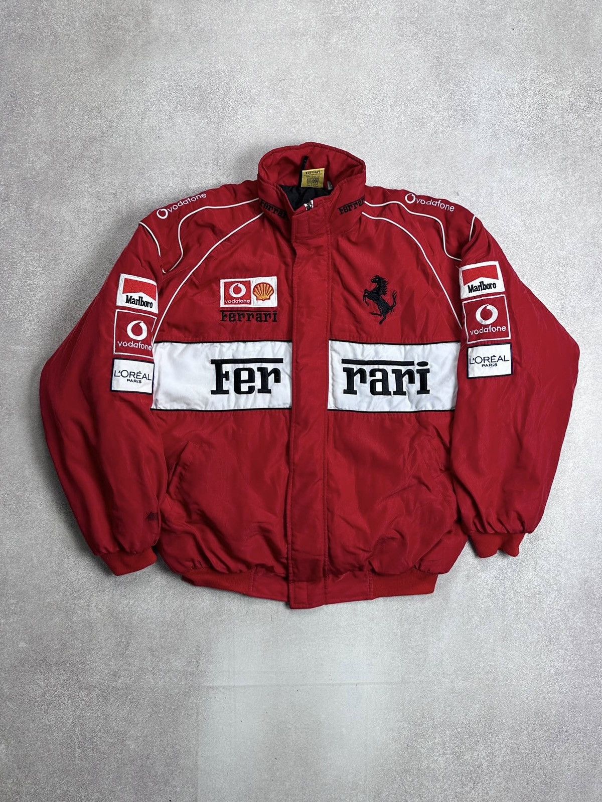 ヴィンテージ】Ferrari F1 マールボロ レーシングブルゾン XXL