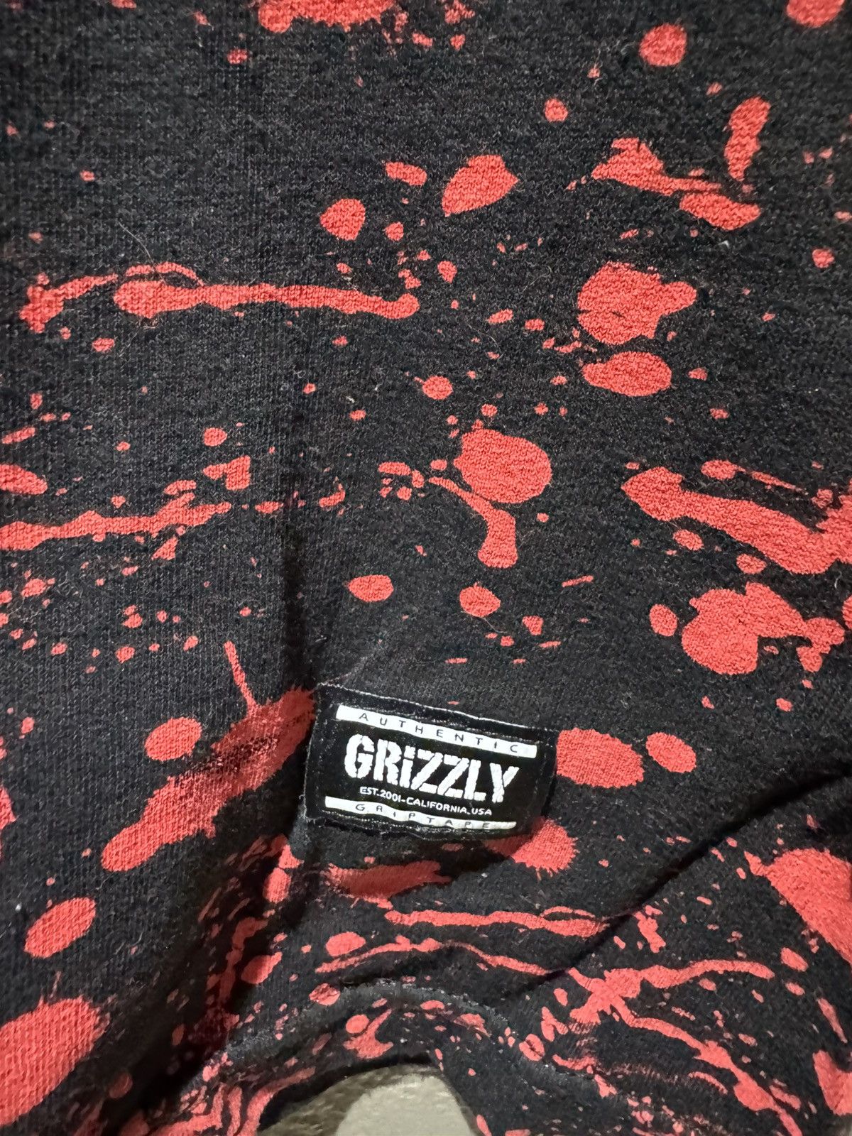 Grizzly Griptape 2010s Grizzly Grip Tape Longsleeve Bloody Jason Black Med Size US M / EU 48-50 / 2 - 4 Thumbnail