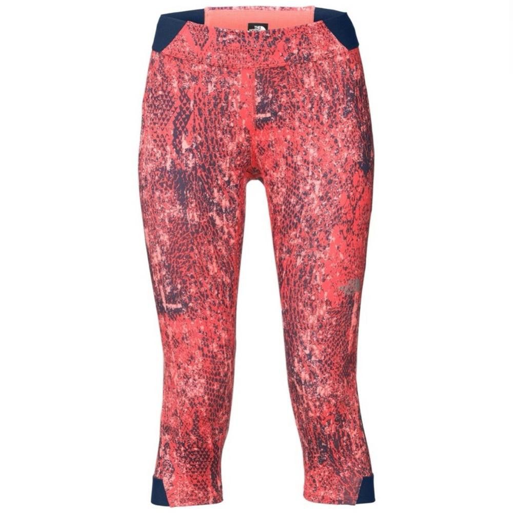 The North Face The North Face Motus Capri Tights Orange Blue Snake Small Size 28" / US 6 / IT 42 - 1 Thumbnail