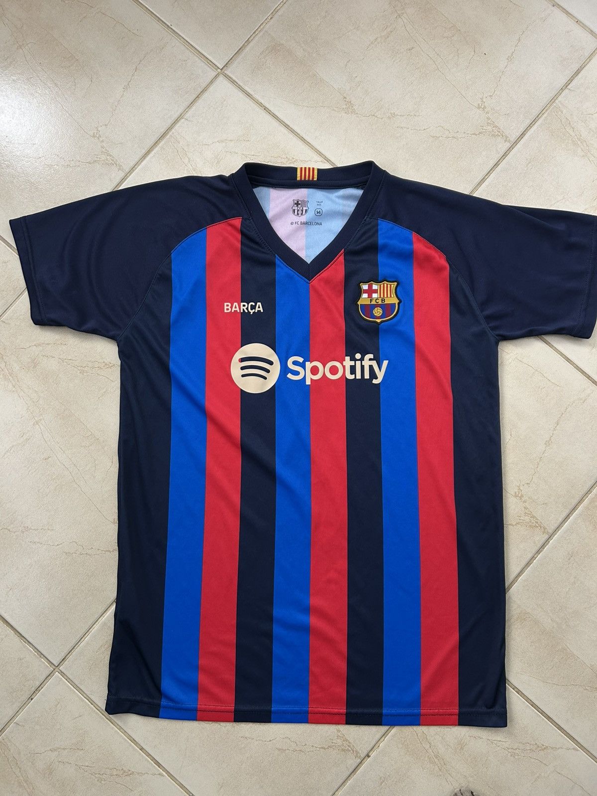 Other Mens FC Barcelona Soccer JerseySpotify Football Shirt Size US S / EU 44-46 / 1 - 1 Thumbnail