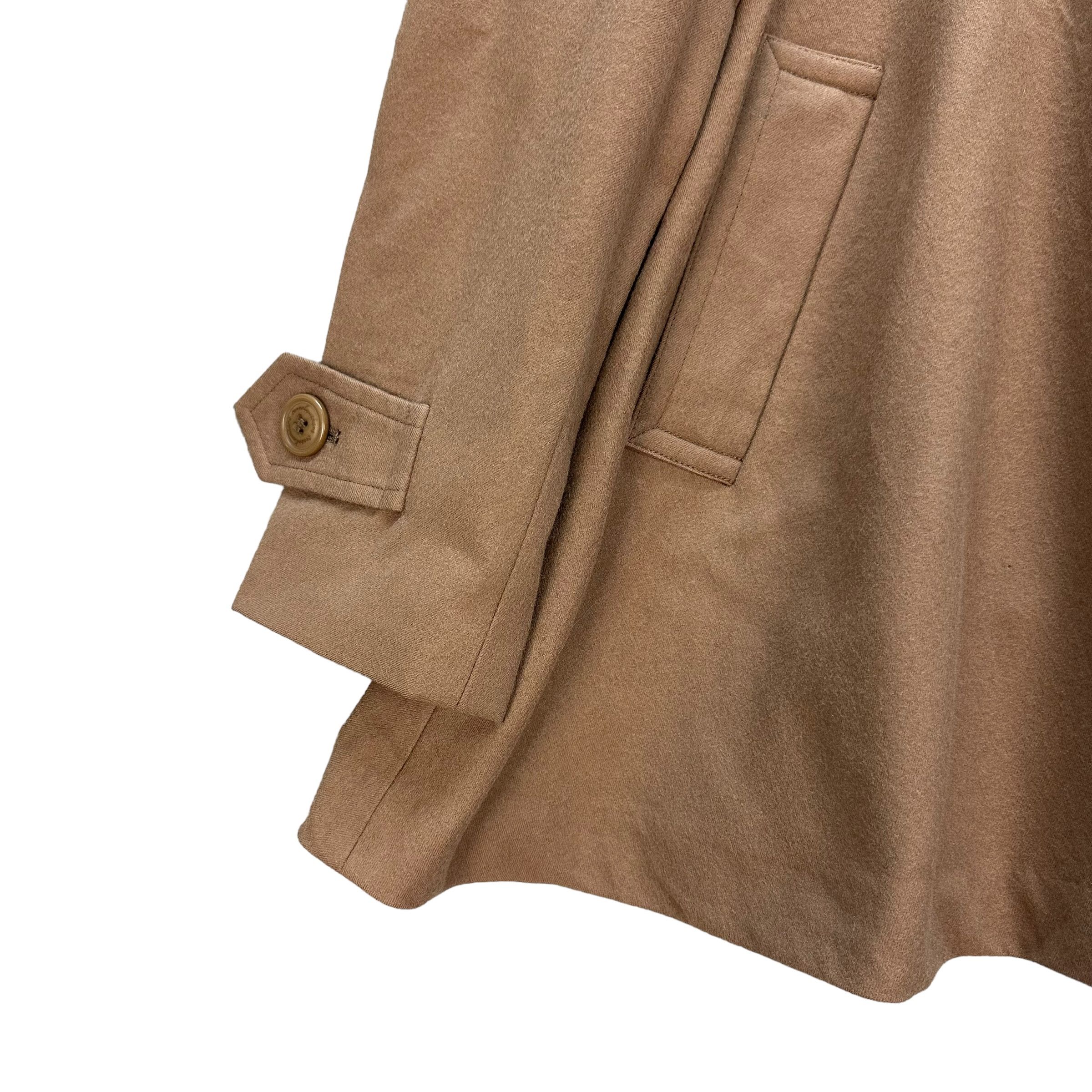 Sunao Kuwahara SUNAO KUWAHARA OVERSIZED WOOL COAT #9012-48 Size M / US 6-8 / IT 42-44 - 4 Thumbnail