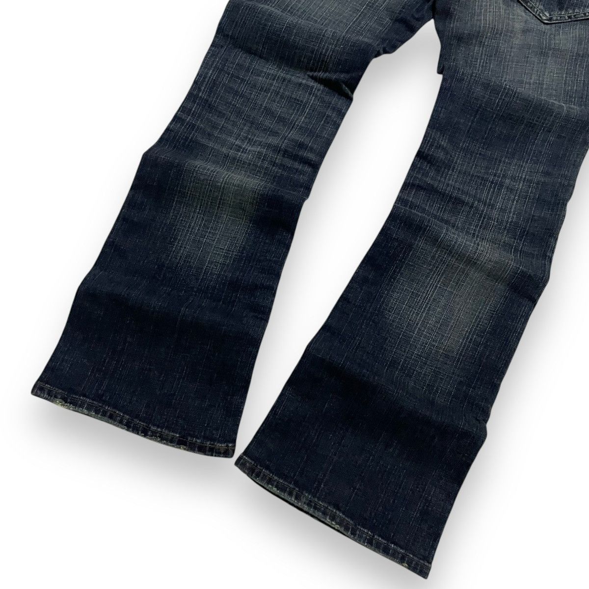 If Six Was Nine Rare Collection Loose Flared Y2K Acne Asid Wash Denim Size US 30 / EU 46 - 11 Thumbnail