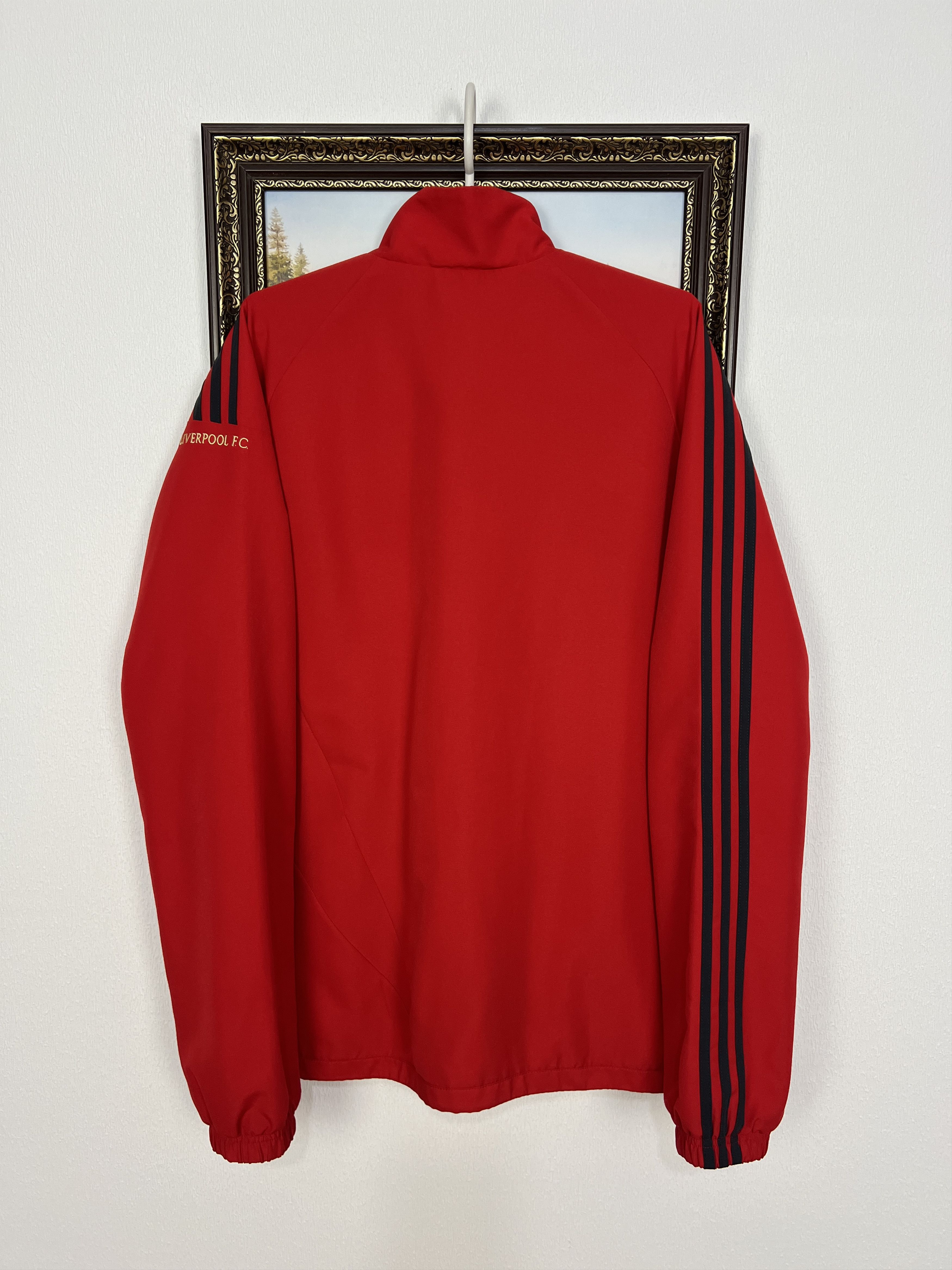 Adidas Vintage Liverpool Football Jacket Soccer Track Top Zip Size US L / EU 52-54 / 3 - 12 Thumbnail