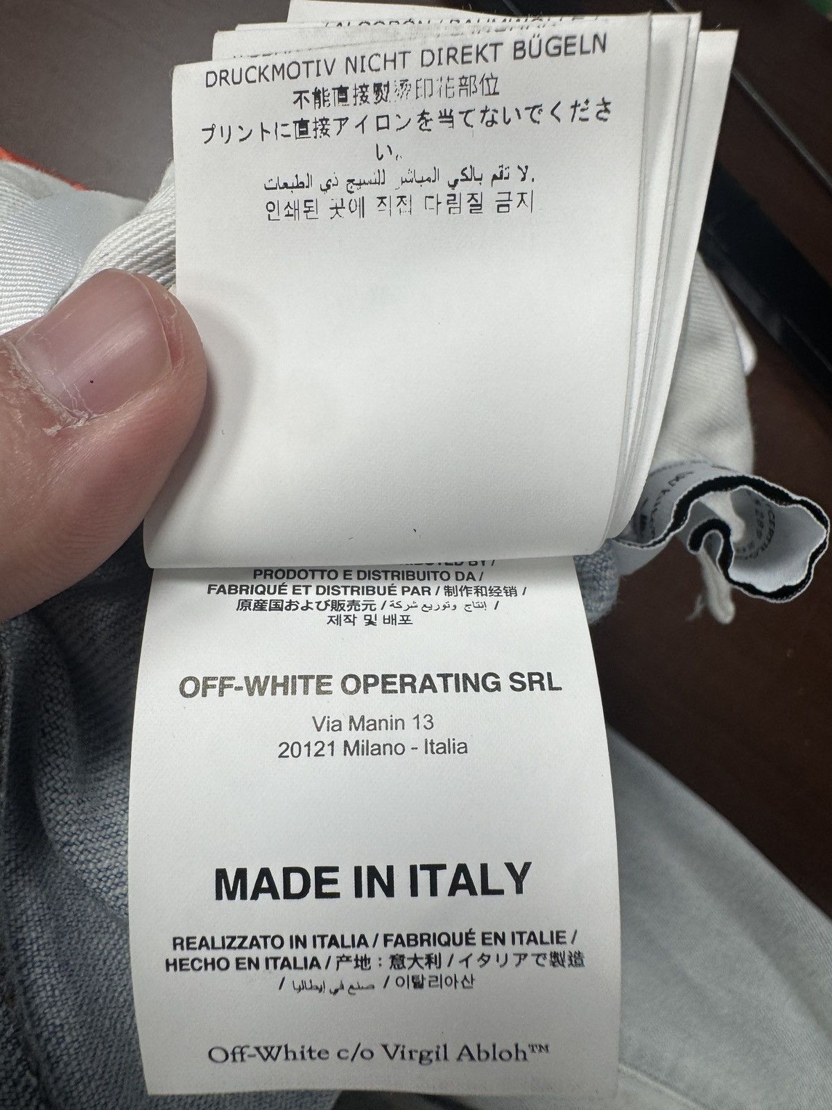Off-White Off White Denim Jeans Size US 30 / EU 46 - 10 Thumbnail