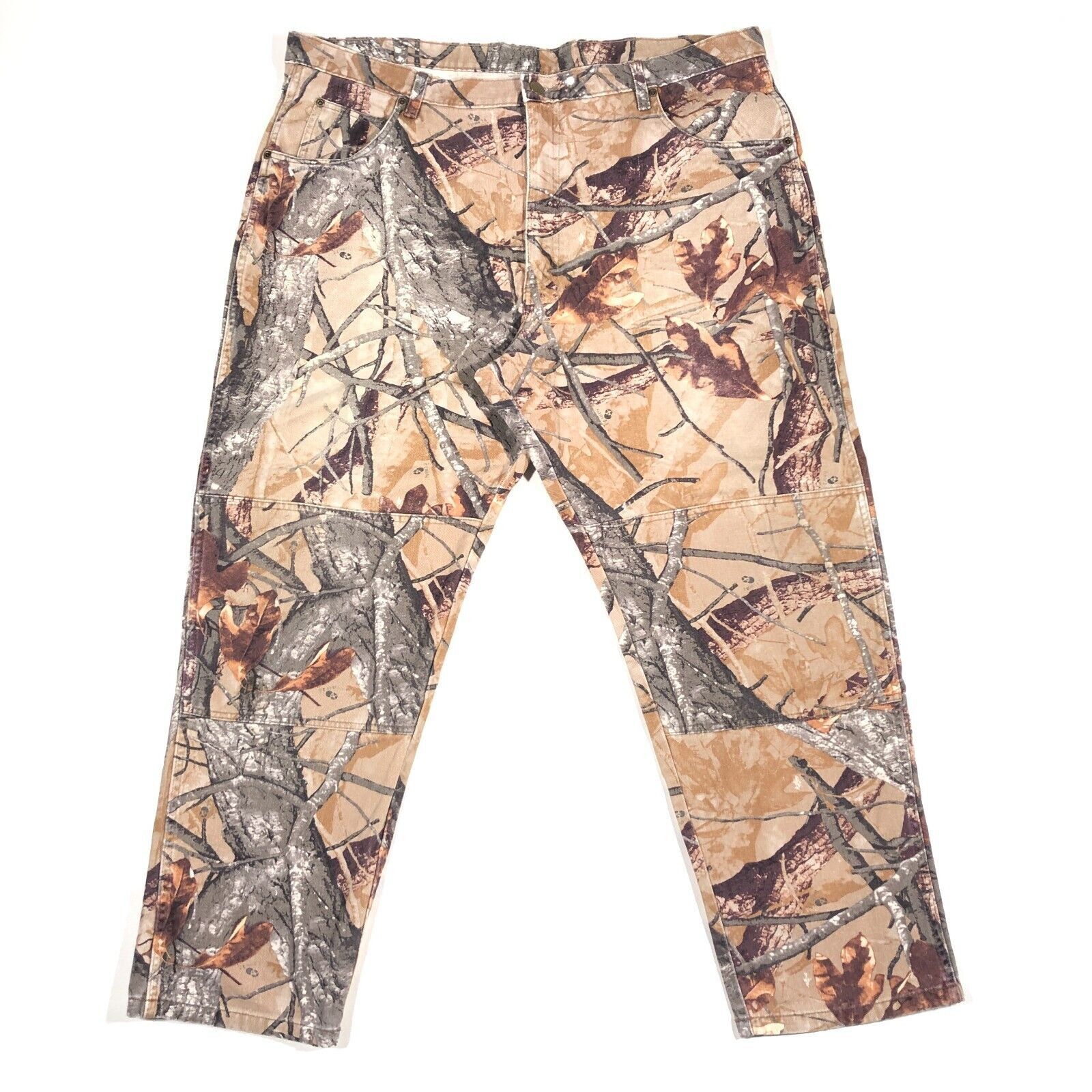 Vintage × Wrangler Vintage Wrangler Brown Camo Hunting Pants Size 42x30 Size US 42 / EU 58 - 1 Thumbnail
