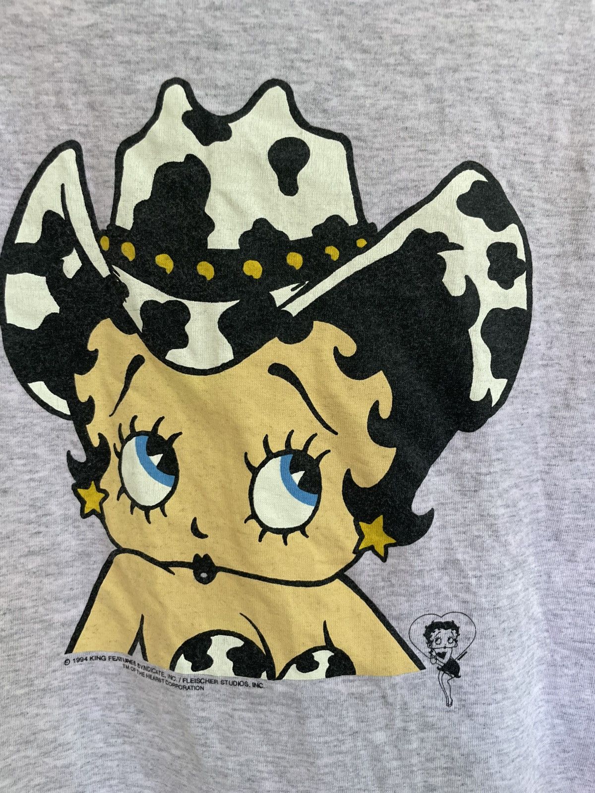 Cartoon Network Vintage 90s Betty Boop cowboy t shirt Size US M / EU 48-50 / 2 - 4 Thumbnail