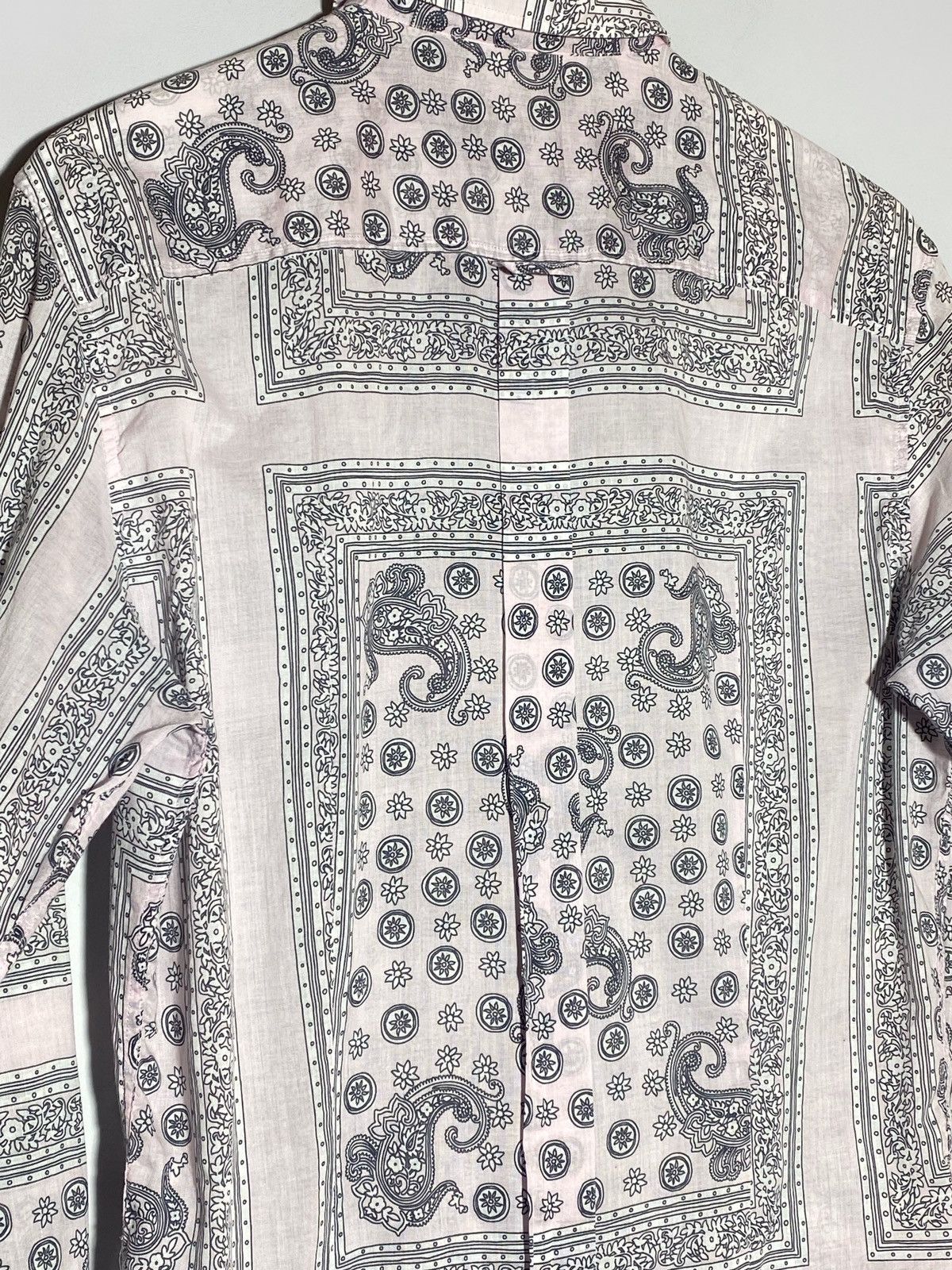 Dolce & Gabbana Dolce&Gabbana Paisley Bandana Long Sleeve Shirt Men’s Size US S / EU 44-46 / 1 - 5 Thumbnail