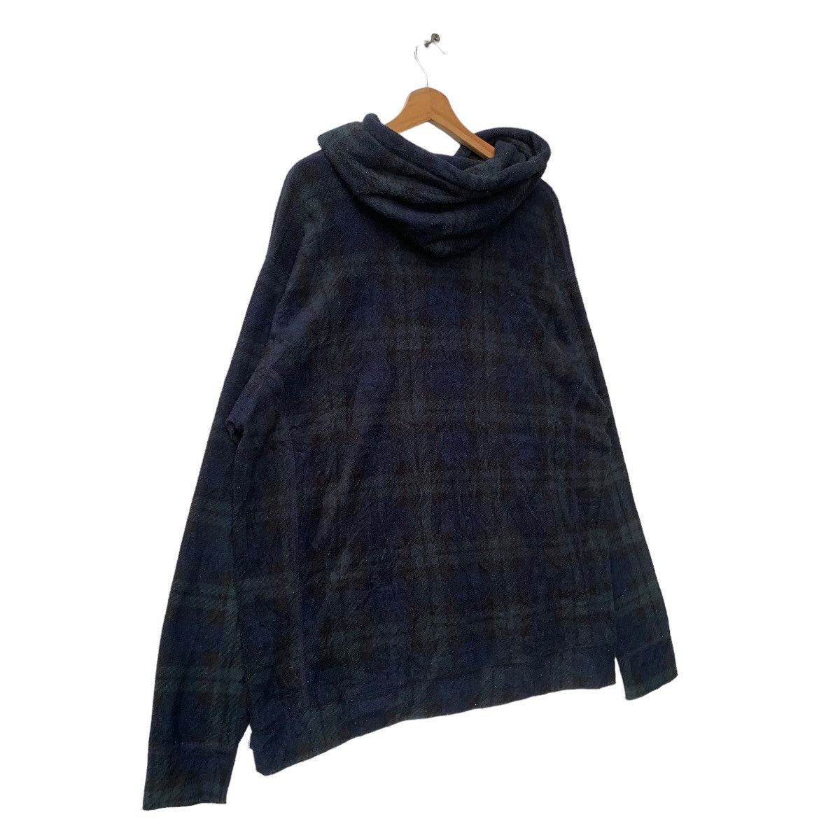 Supreme Fleece Hoodie Check Plaid Size US XL / EU 56 / 4 - 4 Thumbnail