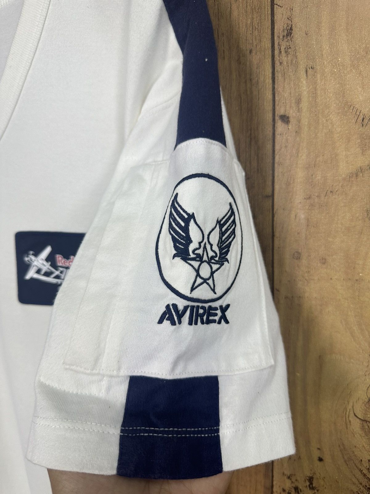 Avirex × Red Bull Avirex Redbull Air Race 2018 Chiba National Crew Shirt A417 Size US XL / EU 56 / 4 - 4 Thumbnail