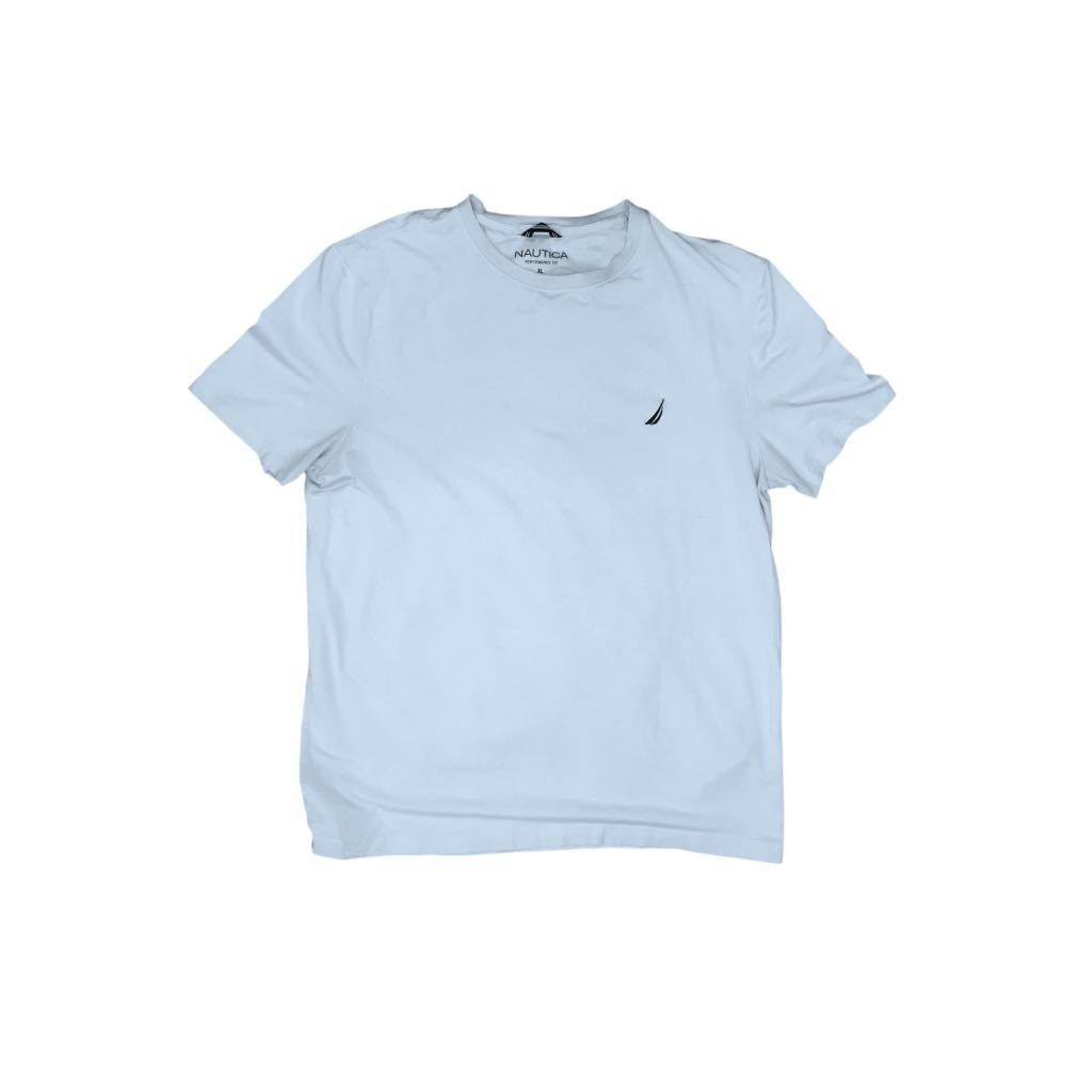 Nautica Nautica Performance Tee Short Sleeve Lightweight Blue XL Men Size US XL / EU 56 / 4 - 3 Thumbnail
