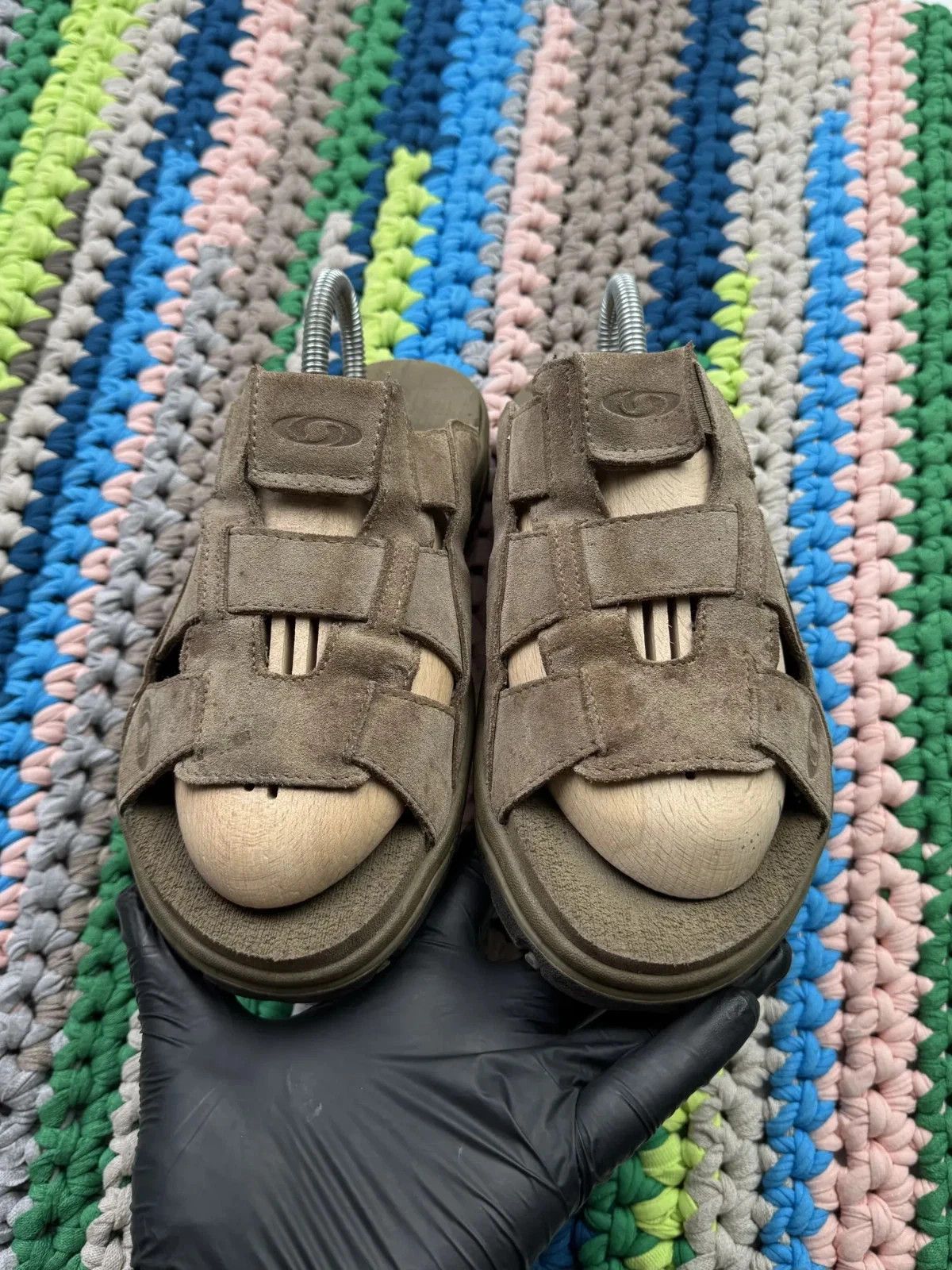 Salomon Salomon Vintage Sandals (D10)(ET1) Size US 7.5 / EU 40-41 - 4 Thumbnail