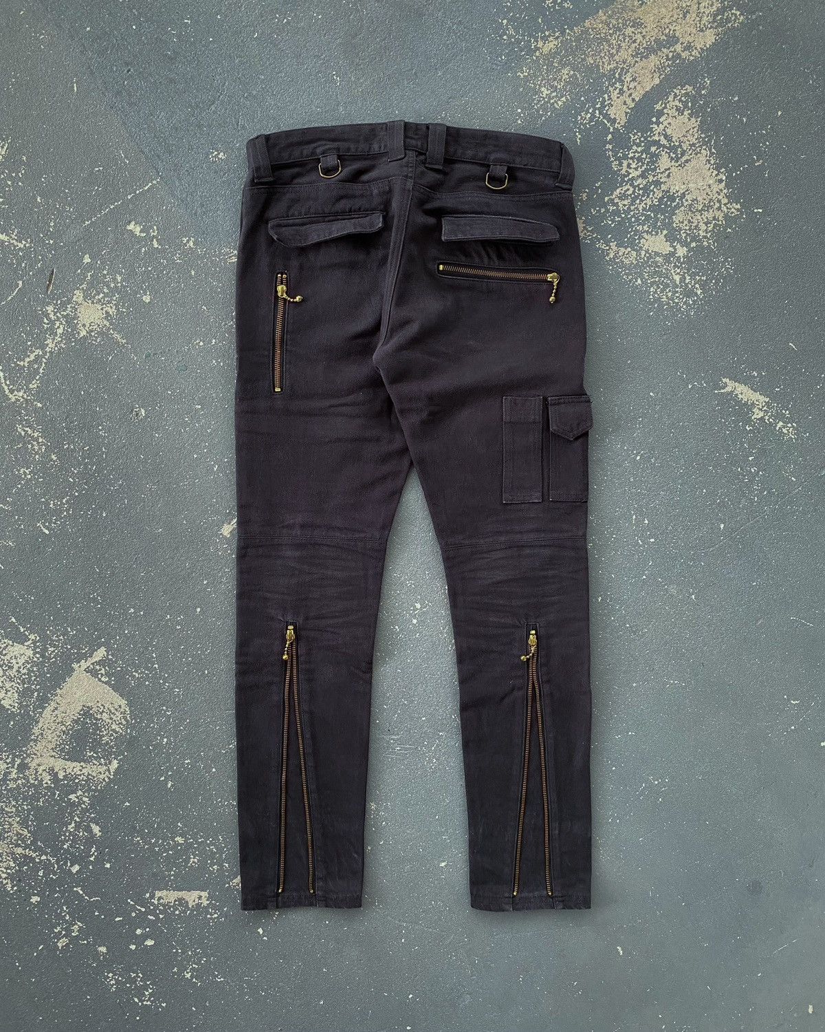 BLACKMEANS X BORIS(the band) Vegan leather pants blackmens x Boris