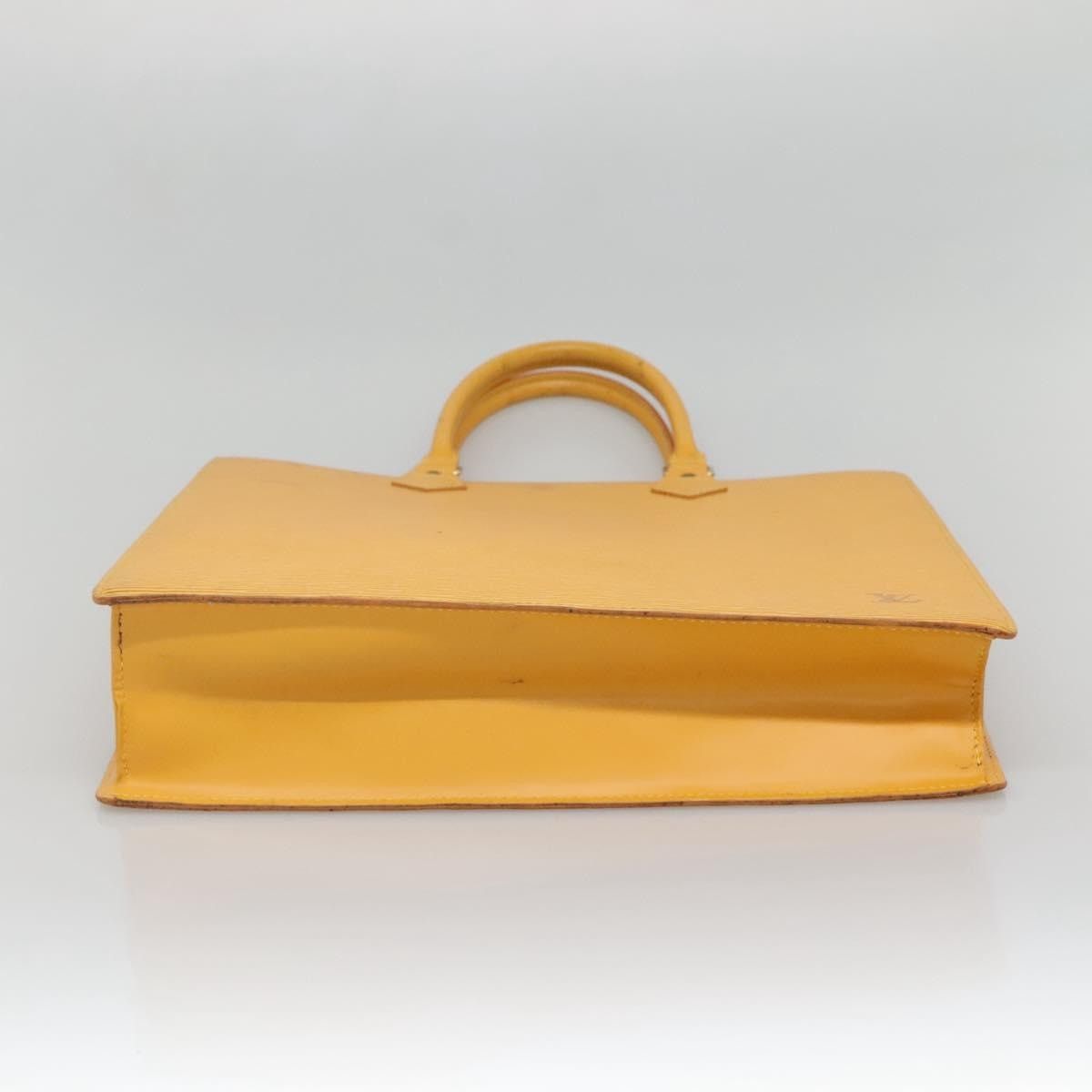 Louis Vuitton LOUIS VUITTON Epi Sac Plat Hand Bag Yellow M52079 Size ONE SIZE - 5 Thumbnail