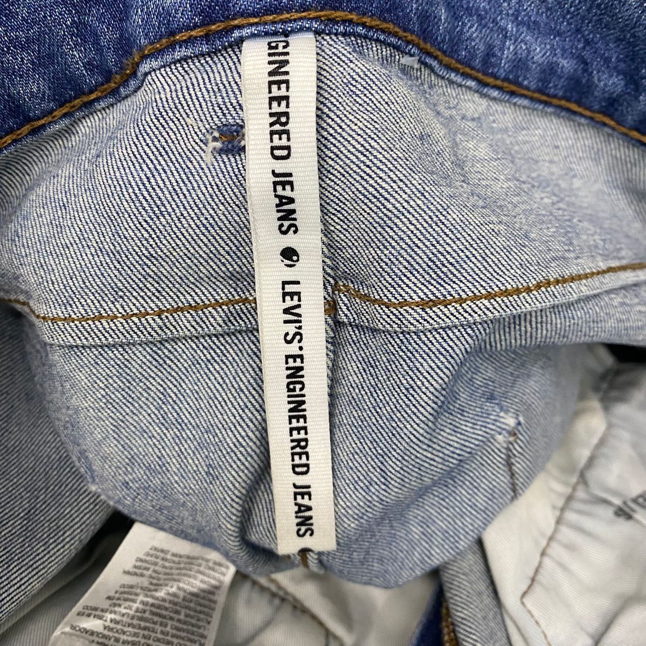 Levi's 💥Best Offer💥Vintage Levis Engineering Distressed Denim Size US 33 - 17 Thumbnail