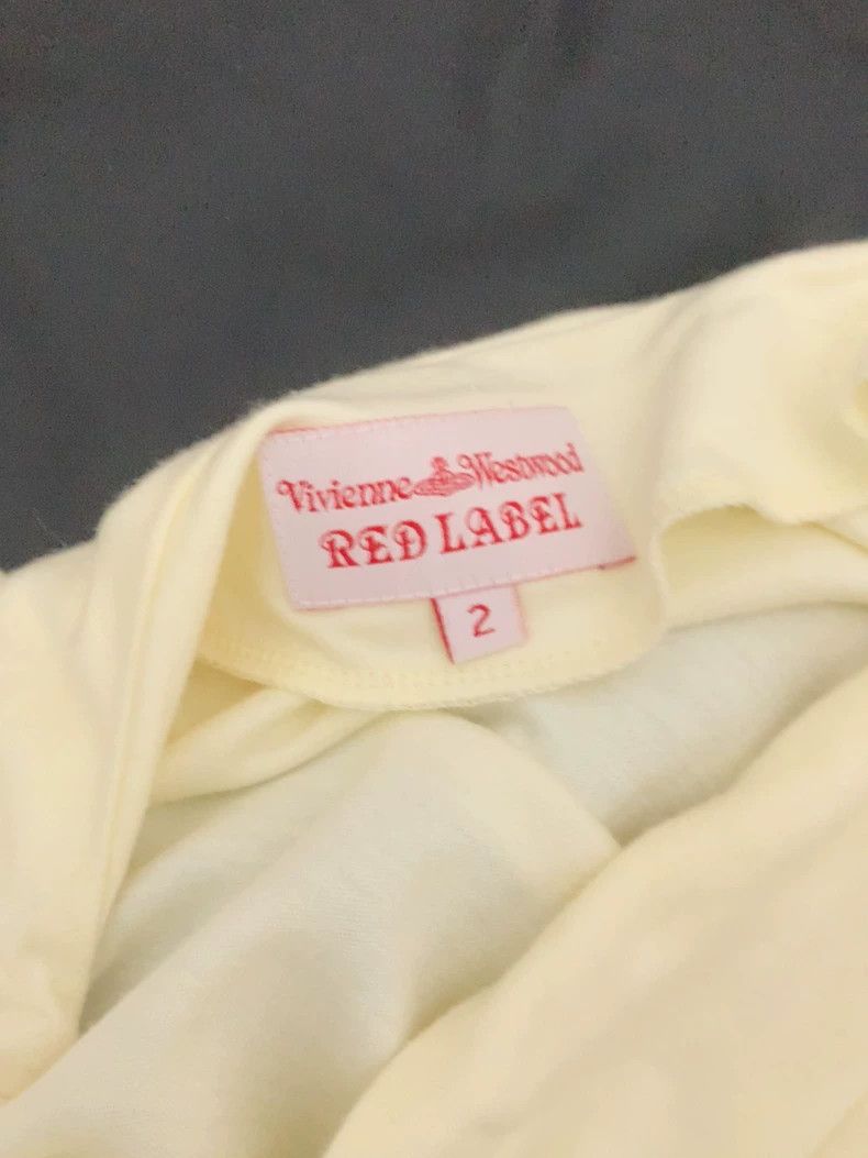 Vivienne Westwood Vivienne Westwood A red and orange one-word shoulder irreg Size M / US 6-8 / IT 42-44 - 4 Thumbnail