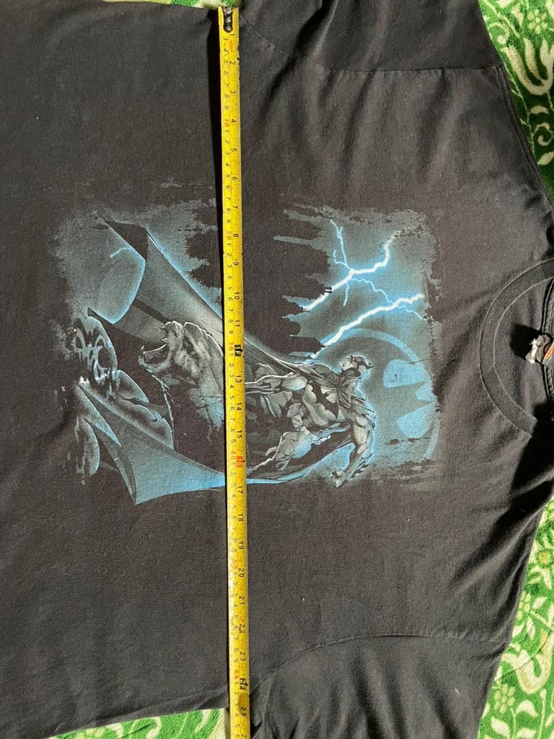 Vintage Batman forever 1995 shirt lightning strikes gotham city Size US L / EU 52-54 / 3 - 15 Thumbnail