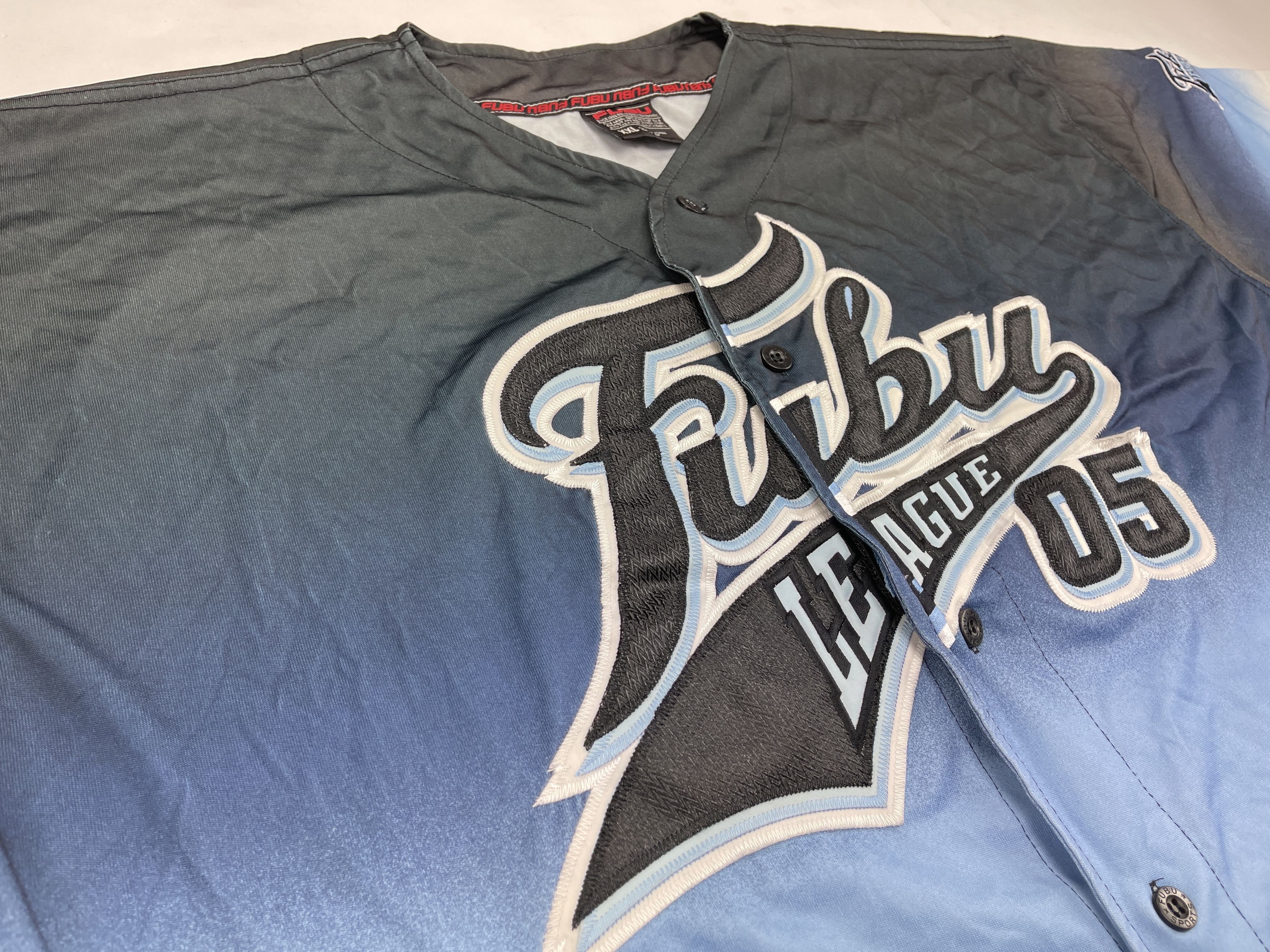 Fubu FUBU jersey, vintage hip hop t-shirt, 90s hip hop skater XXL Size US XXL / EU 58 / 5 - 5 Thumbnail