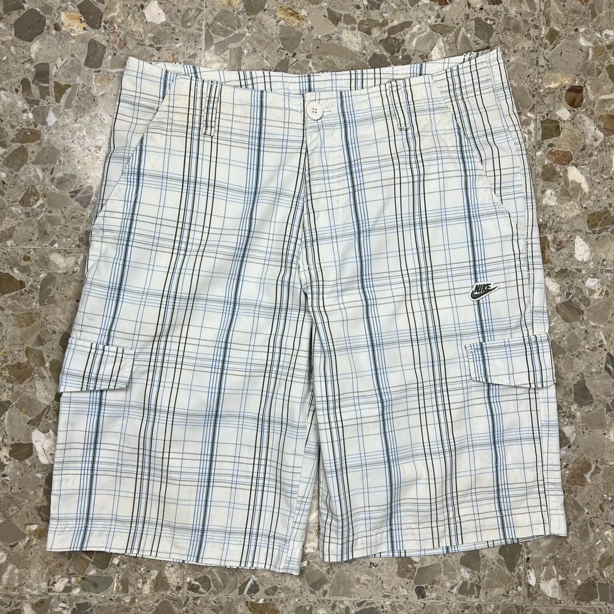 Nike × Nike ACG × Vintage Nike Plaid Shorts 00s Style Rare ACG ED Hardy Size US 32 / EU 48 - 1 Thumbnail