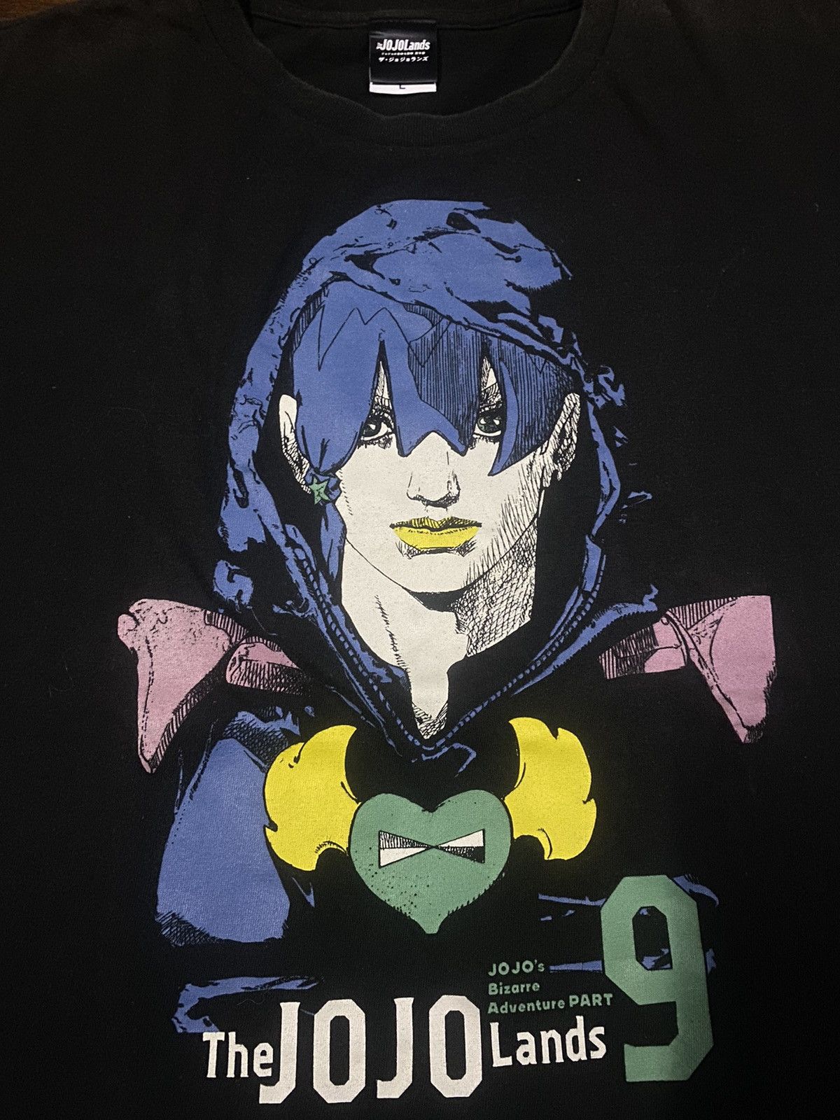Anime × Japanese Brand Anime Jojo’s Bizarre Adventures Manga the jojo lands Tshirt Size US L / EU 52-54 / 3 - 4 Thumbnail