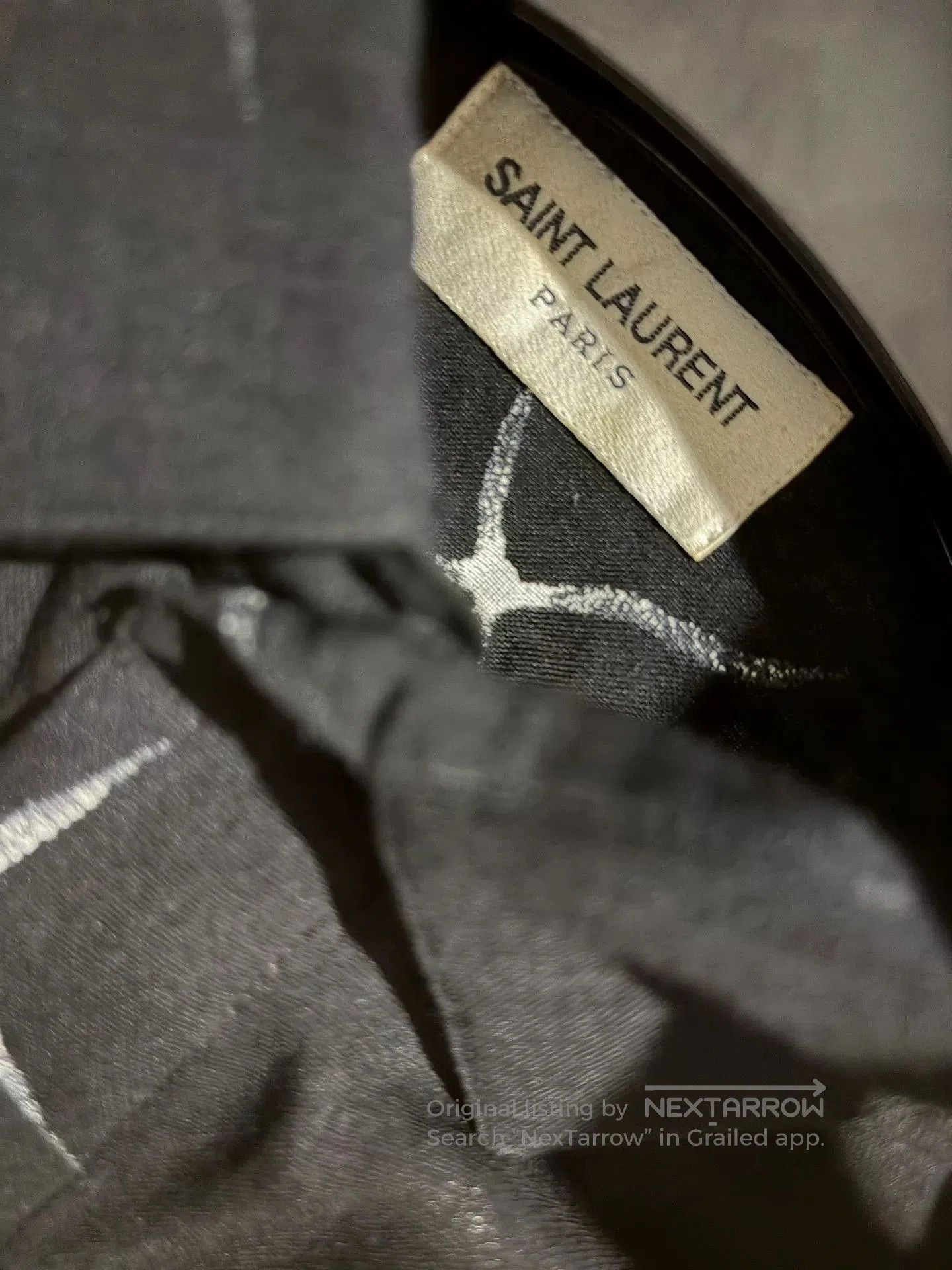 Saint Laurent Paris Saint Laurent Black Star Print Shirt. Size M / US 6-8 / IT 42-44 - 5 Thumbnail