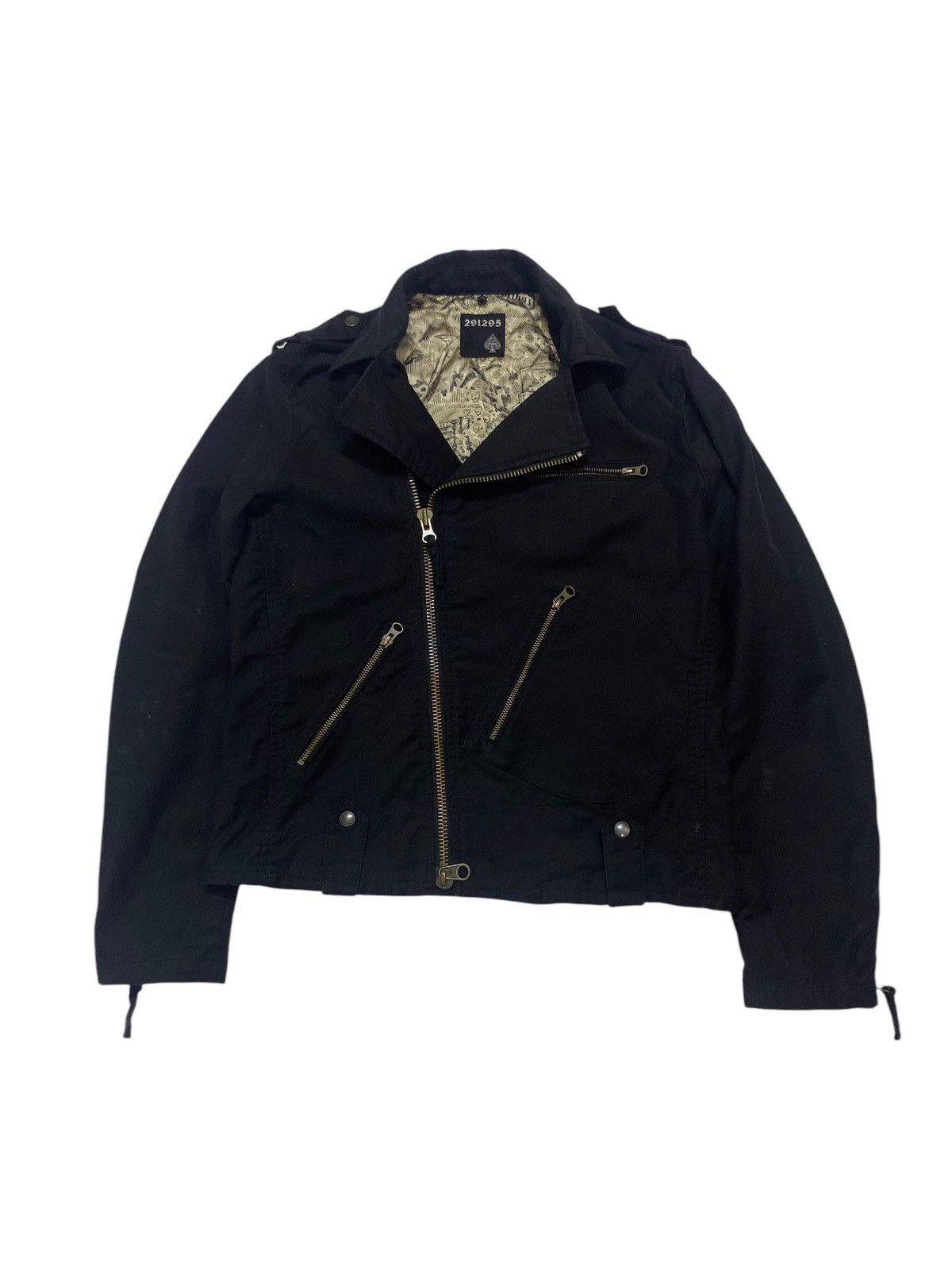 If Six Was Nine Vintage 291295 Homme Biker Jacket Size US L / EU 52-54 / 3 - 1 Thumbnail