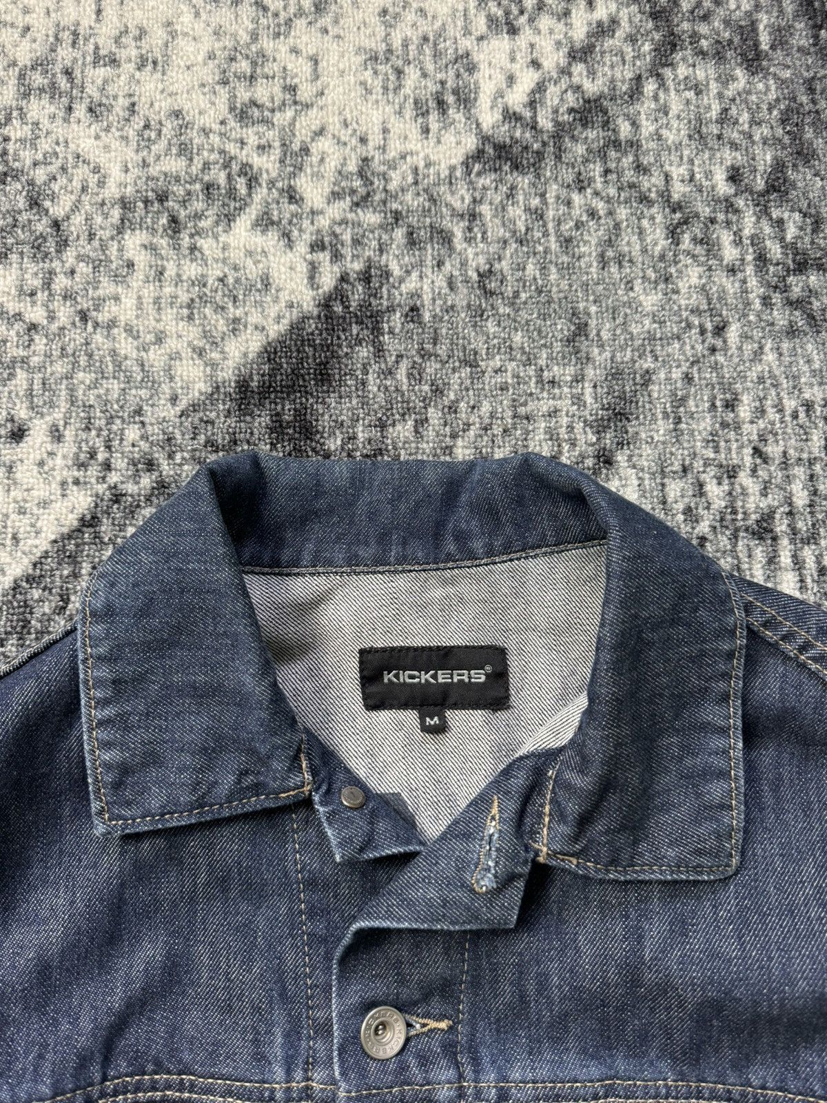 Kickers Vintage Kickers Denim style Jacket Y2K 90s rap Overcoat Size US M / EU 48-50 / 2 - 4 Thumbnail
