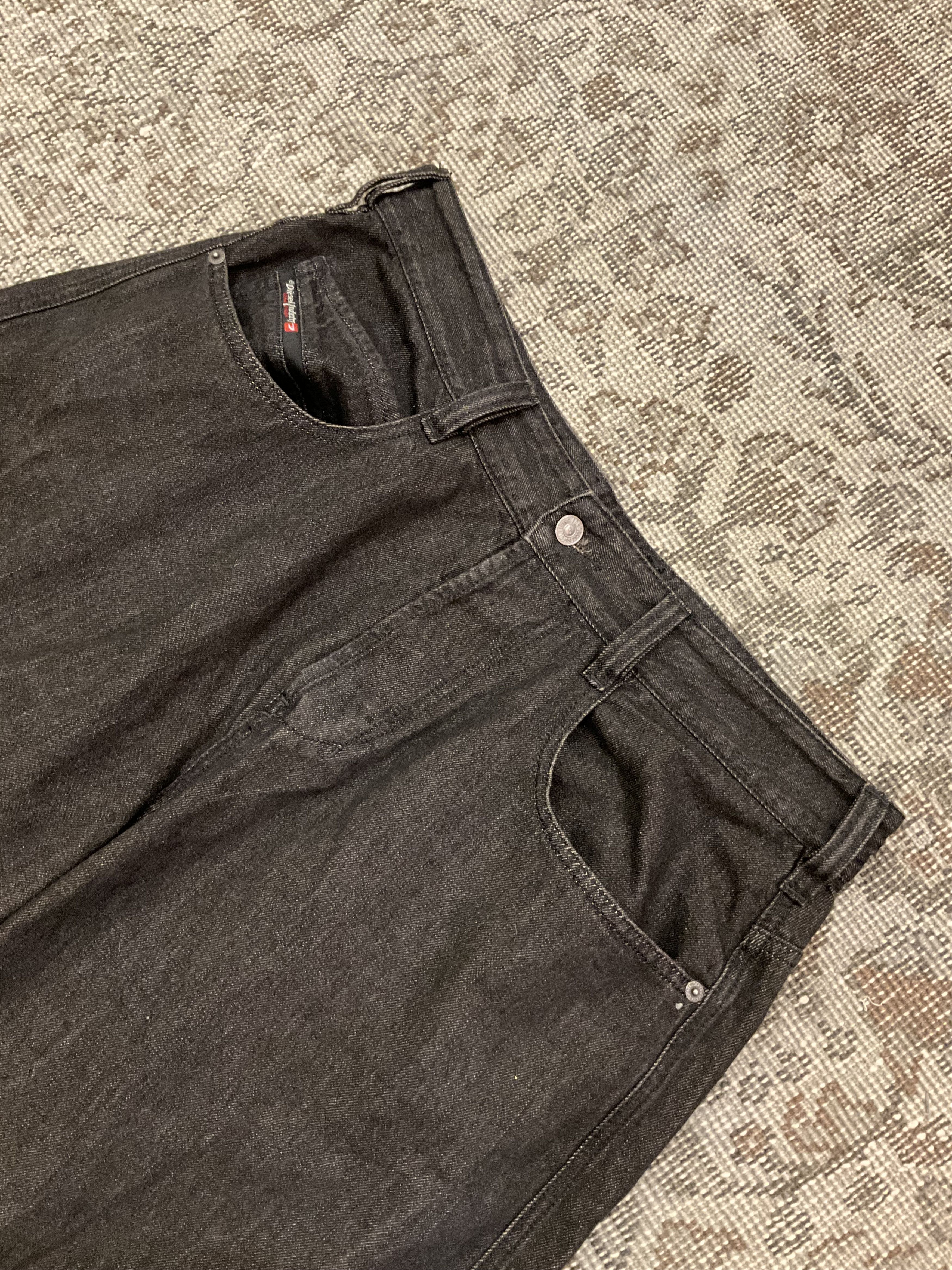 Diesel Diesel 1997 D-ENIM-M Relaxed Wide Leg Jeans Black W32 L32 Size US 32 / EU 48 - 2 Thumbnail