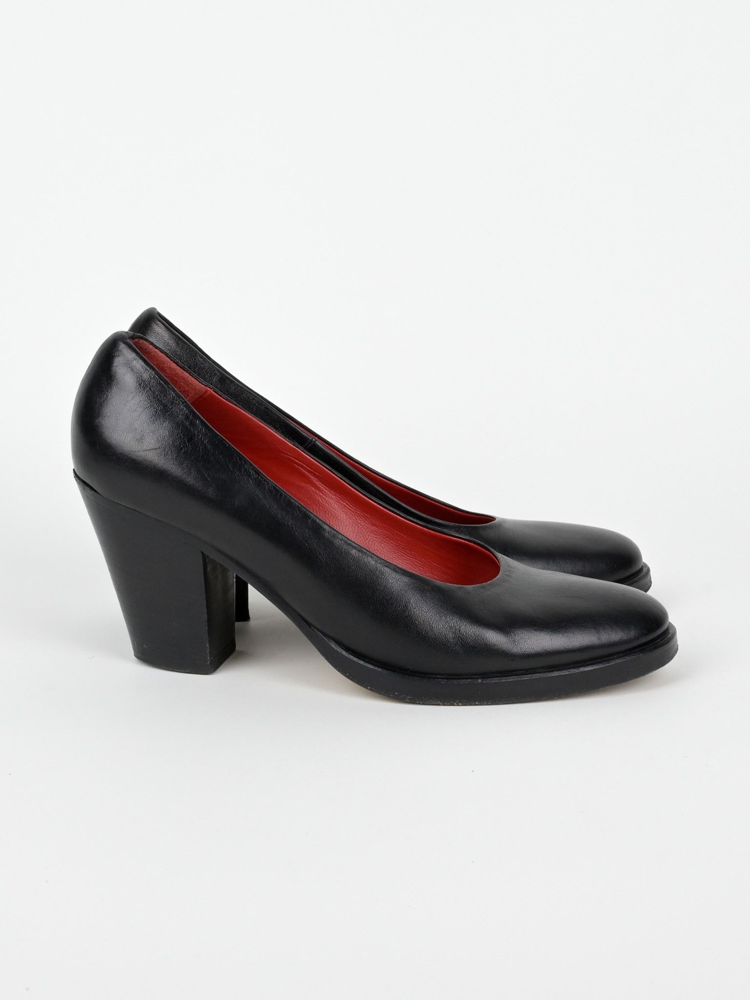 A.F. Vandevorst Leather Pumps Size US 7 / IT 37 - 3 Thumbnail