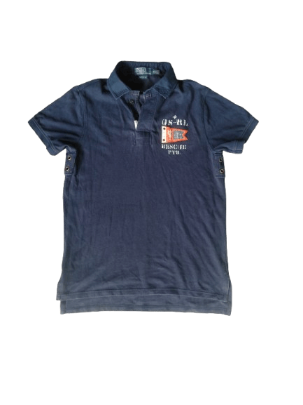 U.S. Polo Assn. VTG Polo Ralph Lauren Shirt Rescue Patrol Rugby P32 Size US M / EU 48-50 / 2 - 2 Thumbnail
