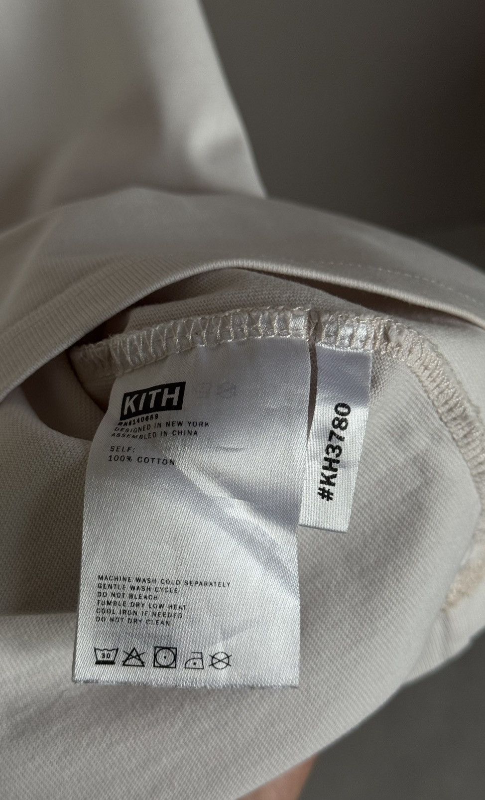 Kith Kith Pastel Tee Beige Tshirt Size US XXL / EU 58 / 5 - 8 Thumbnail