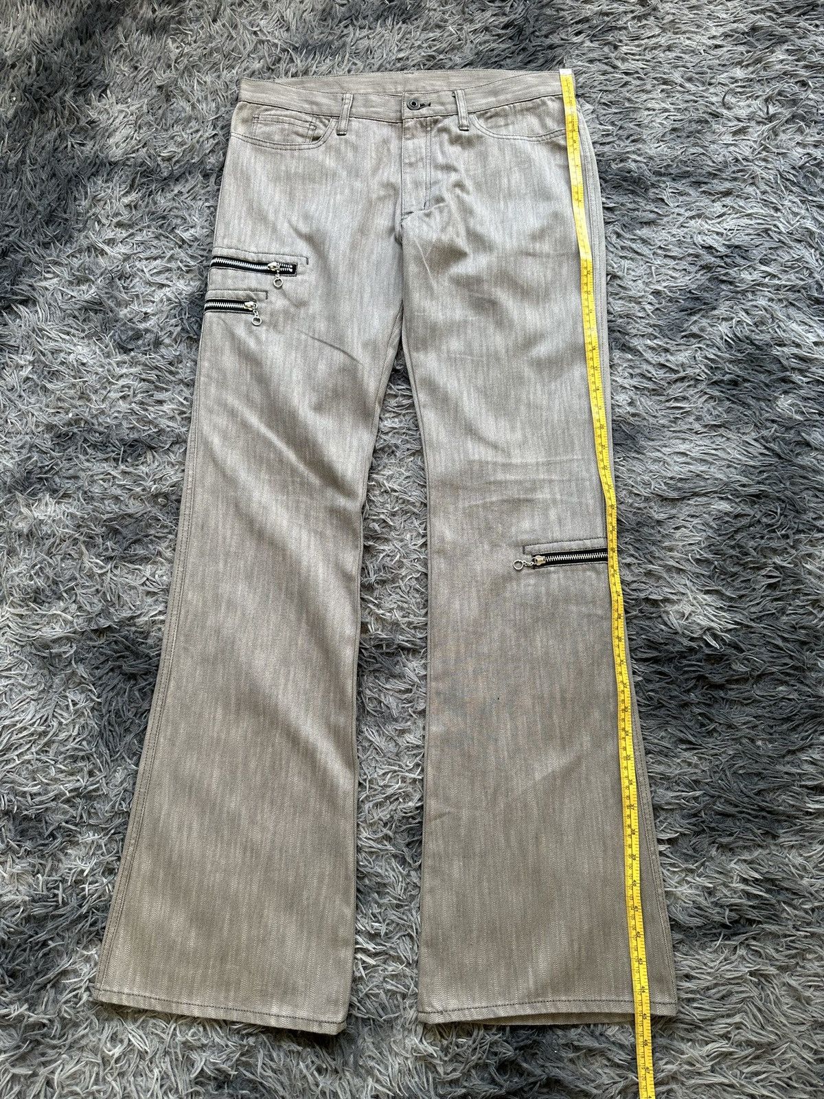Le Grande Bleu (L.G.B.) 00’s EDGE RUPERT j-rock flared jeans Size US 34 / EU 50 - 11 Thumbnail