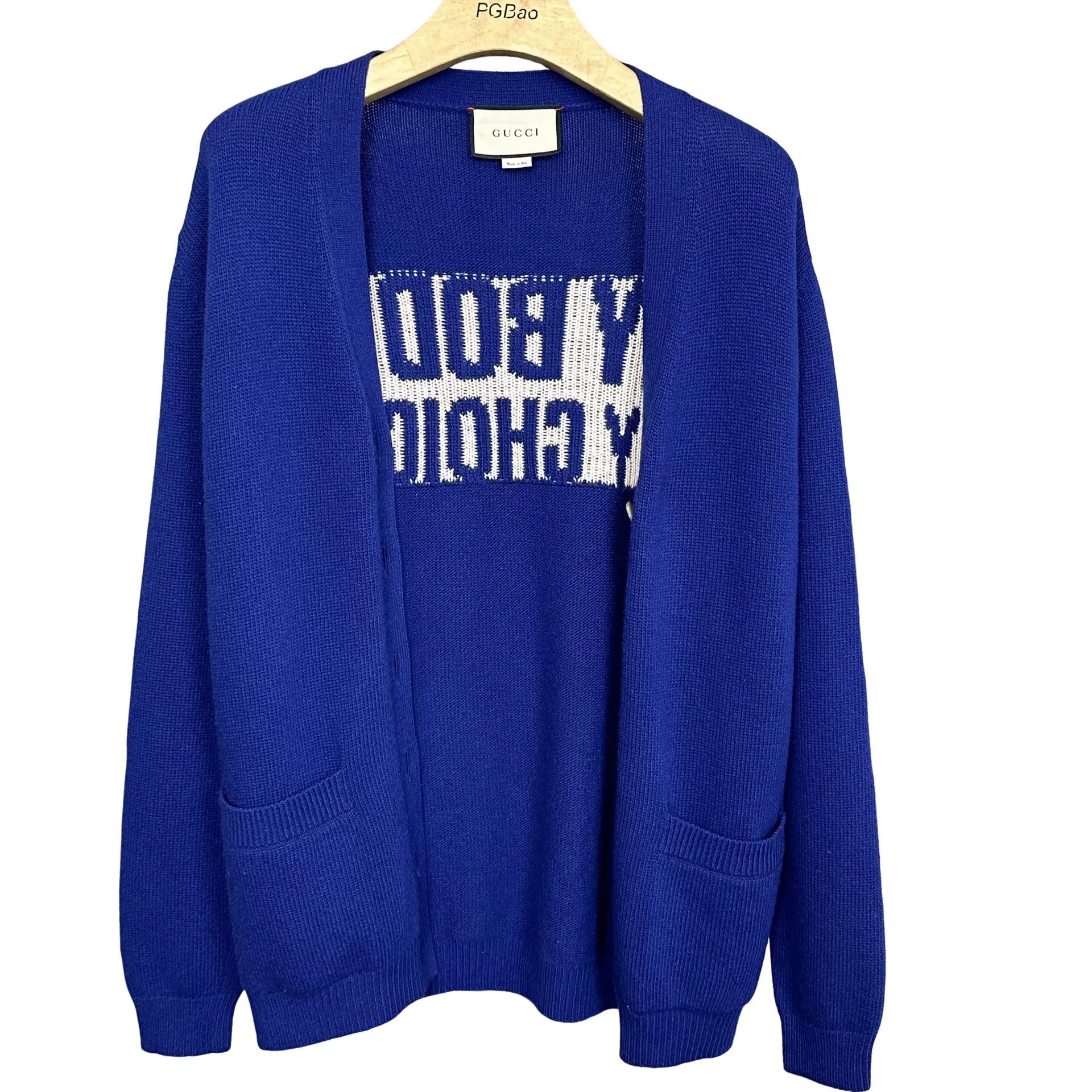 Gucci Gucci My Body My Choice Intarsia Cardigan Size S Size US S / EU 44-46 / 1 - 1 Thumbnail