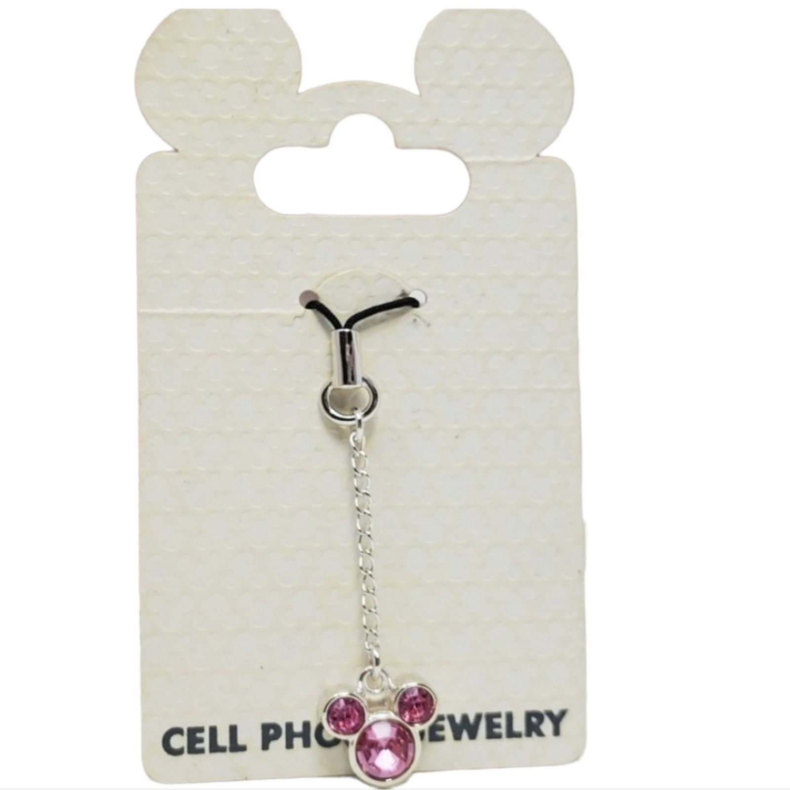 Disney Disney Parks Mickey Mouse Pink Rhinestone Charm Size ONE SIZE - 1 Thumbnail