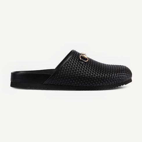 Gucci Horsebit Leather Slipper Mules SIZE 8