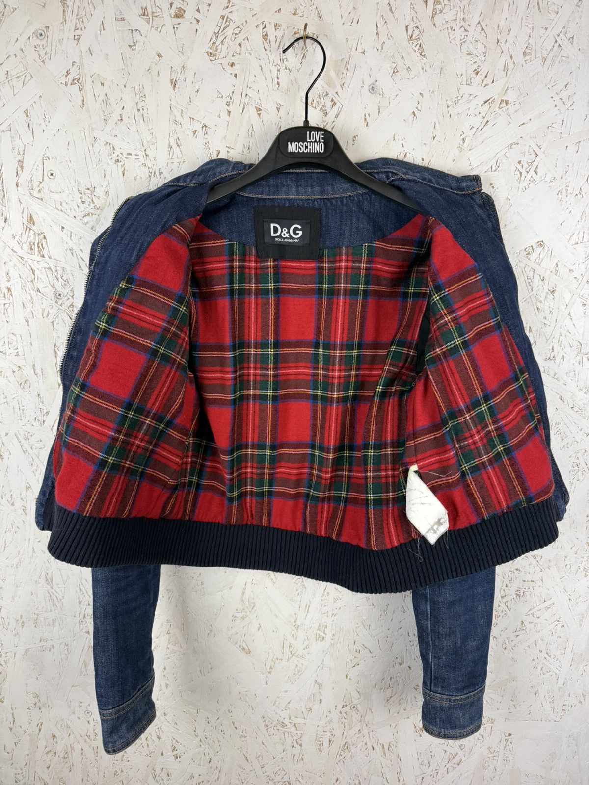 Dolce & Gabbana Dolce & Gabbana Zippered Denim Jacket In Blue Size 42 Size M / US 6-8 / IT 42-44 - 8 Thumbnail